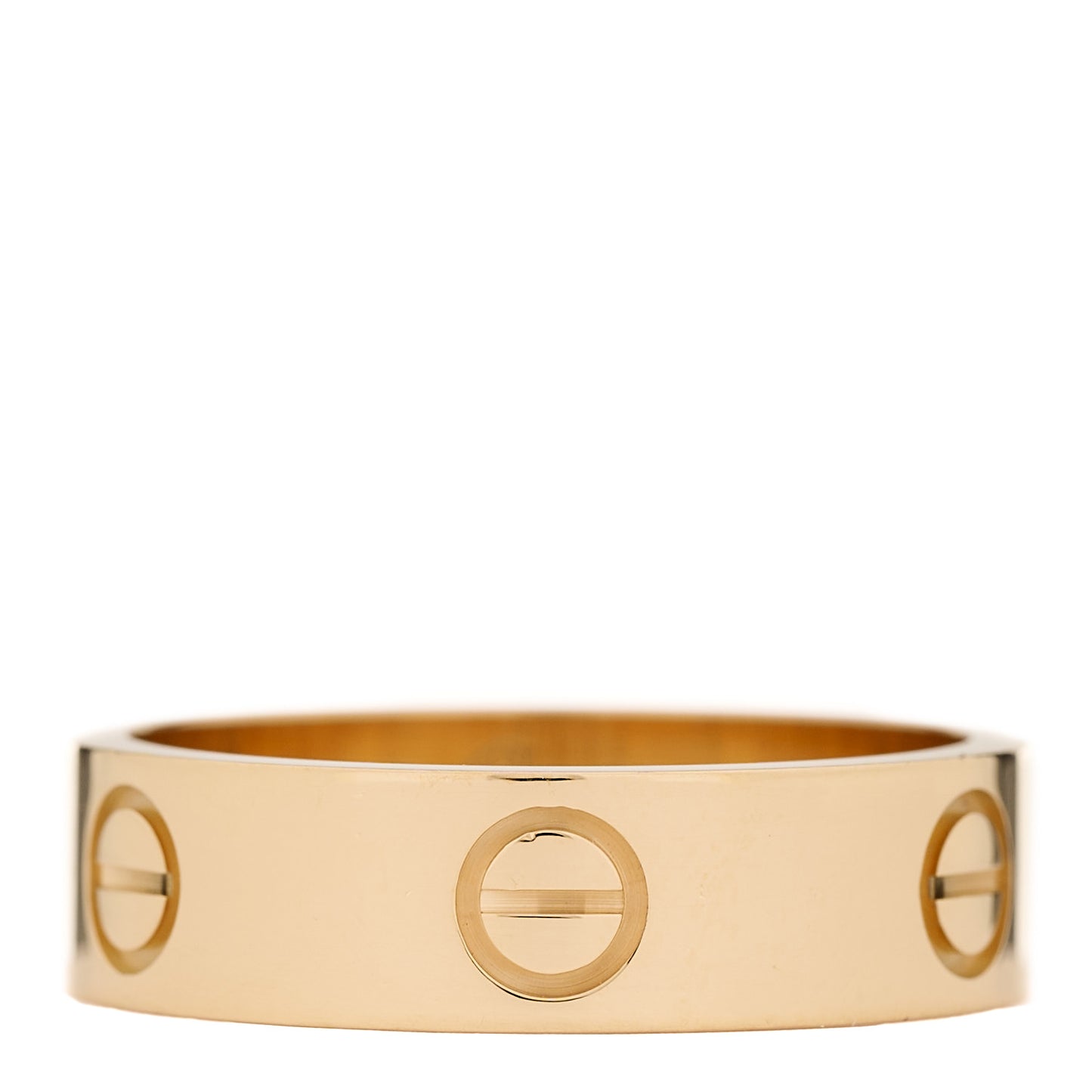 18K Yellow Gold 5.5mm LOVE Ring 56 7.75