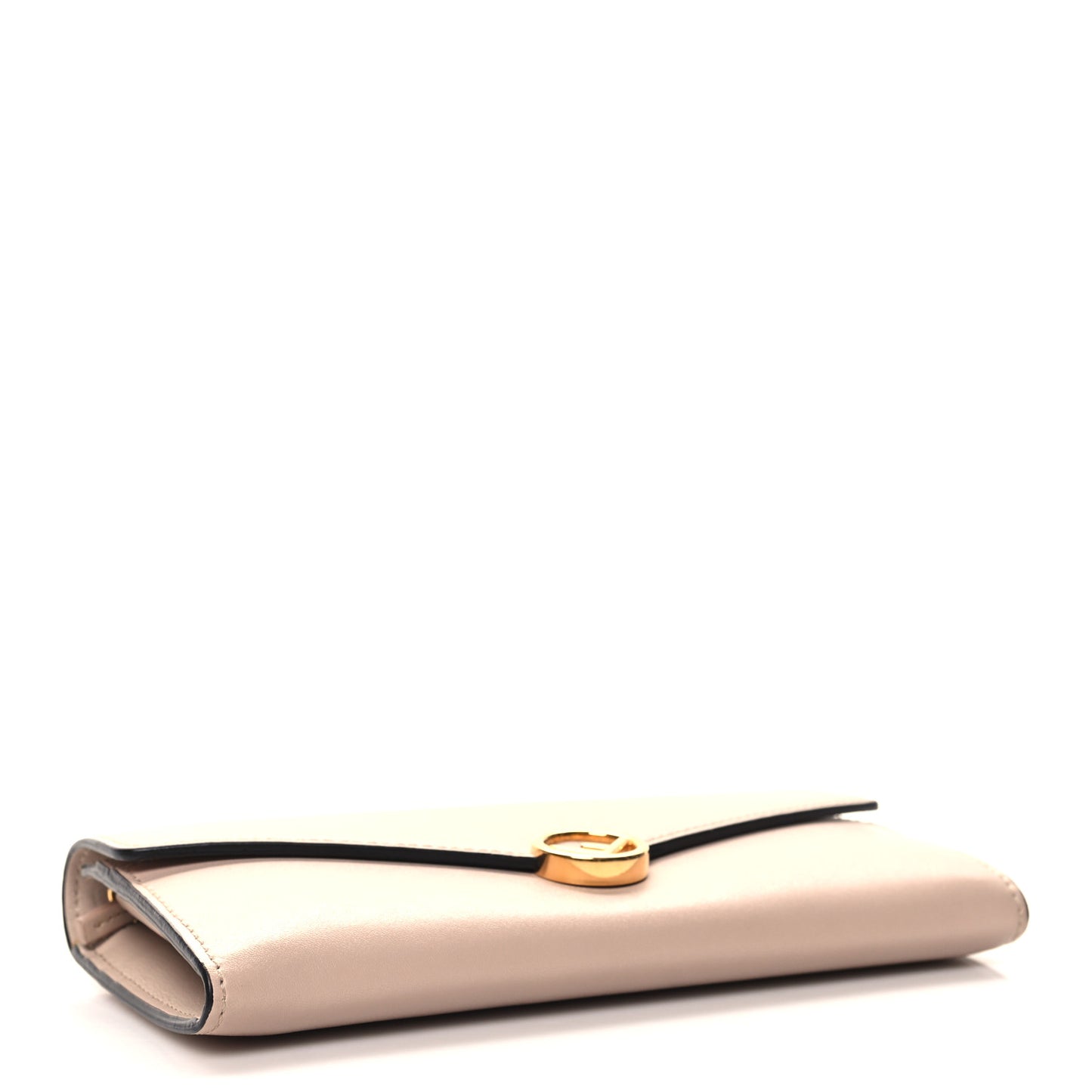 Vitello Cruise F is Fendi Continental Envelope Wallet on Chain Light Rose