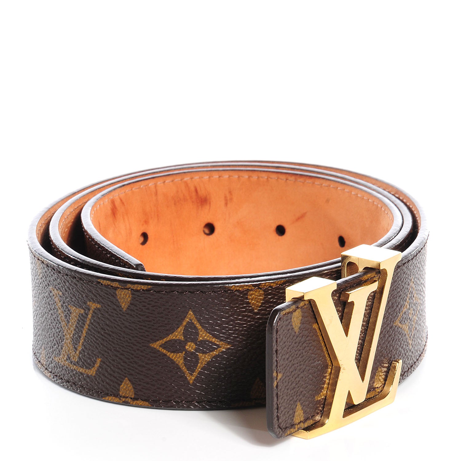 LOUIS VUITTON モノグラム ベルト 90/36 Louis Vuitton Monogram LV Initiales Belt 90 36 75083 – FASHIONPHILE