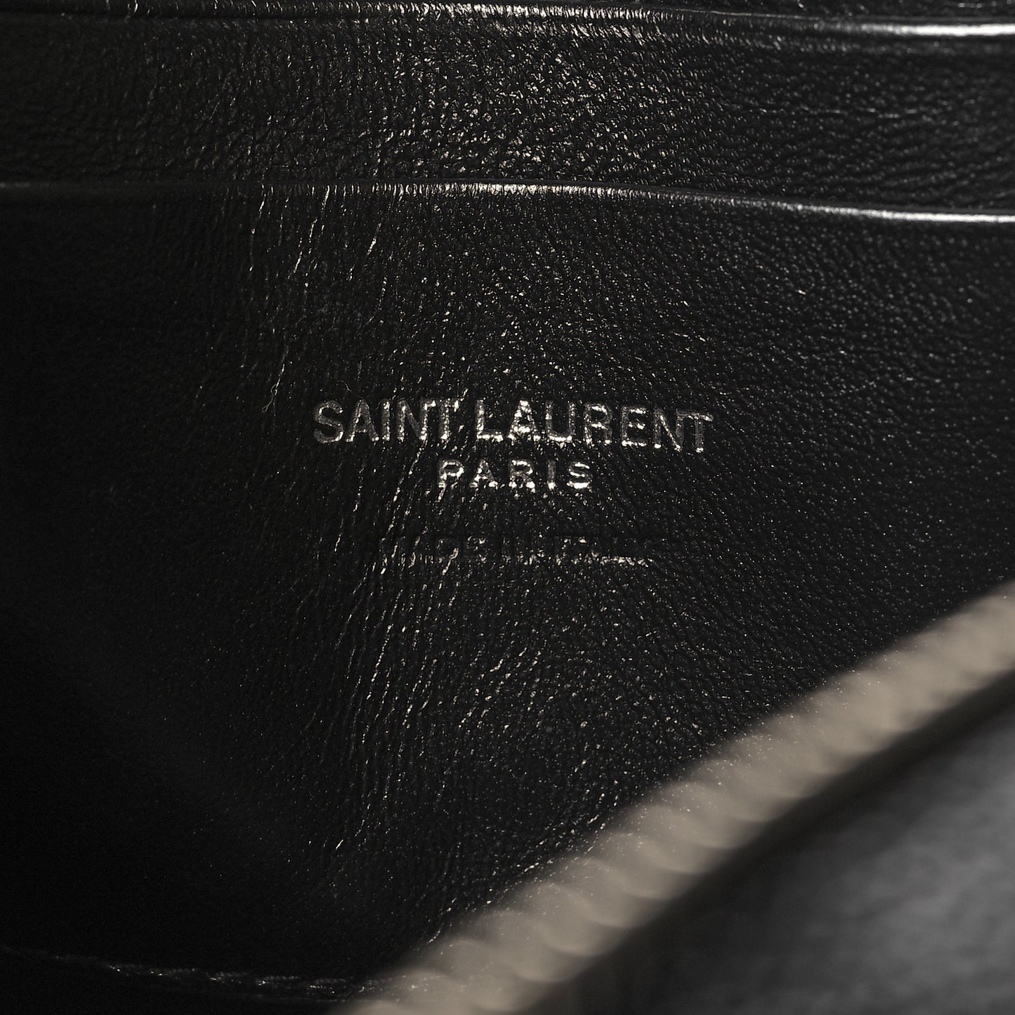 Grain De Poudre Matelasse Monogram Mini Lou Camera Bag Black