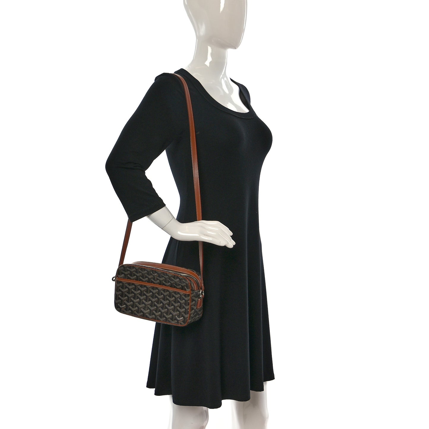 Goyardine Sac Cap Vert Black Gold
