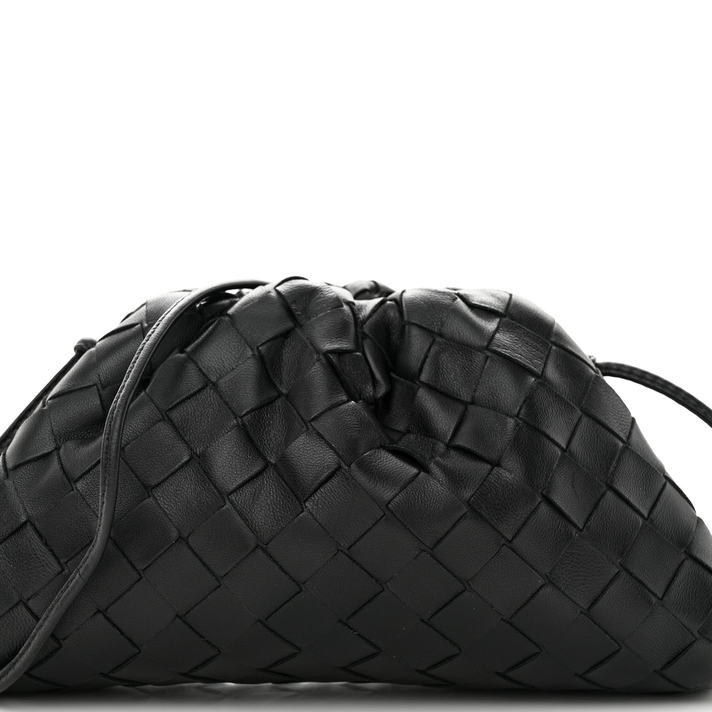 Nappa Intrecciato The Mini Pouch Black