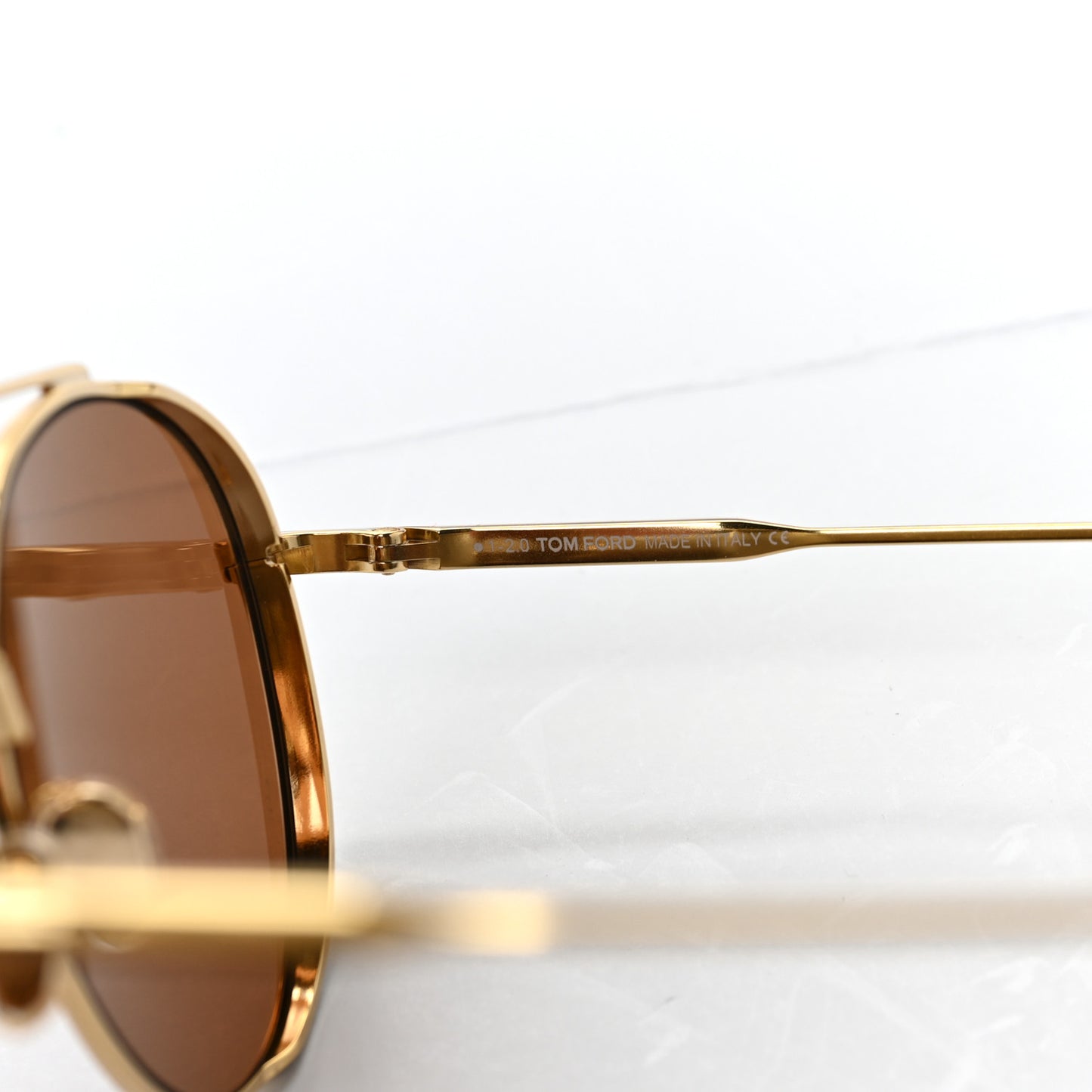 Metal Declan Sunglasses TF826 Gold