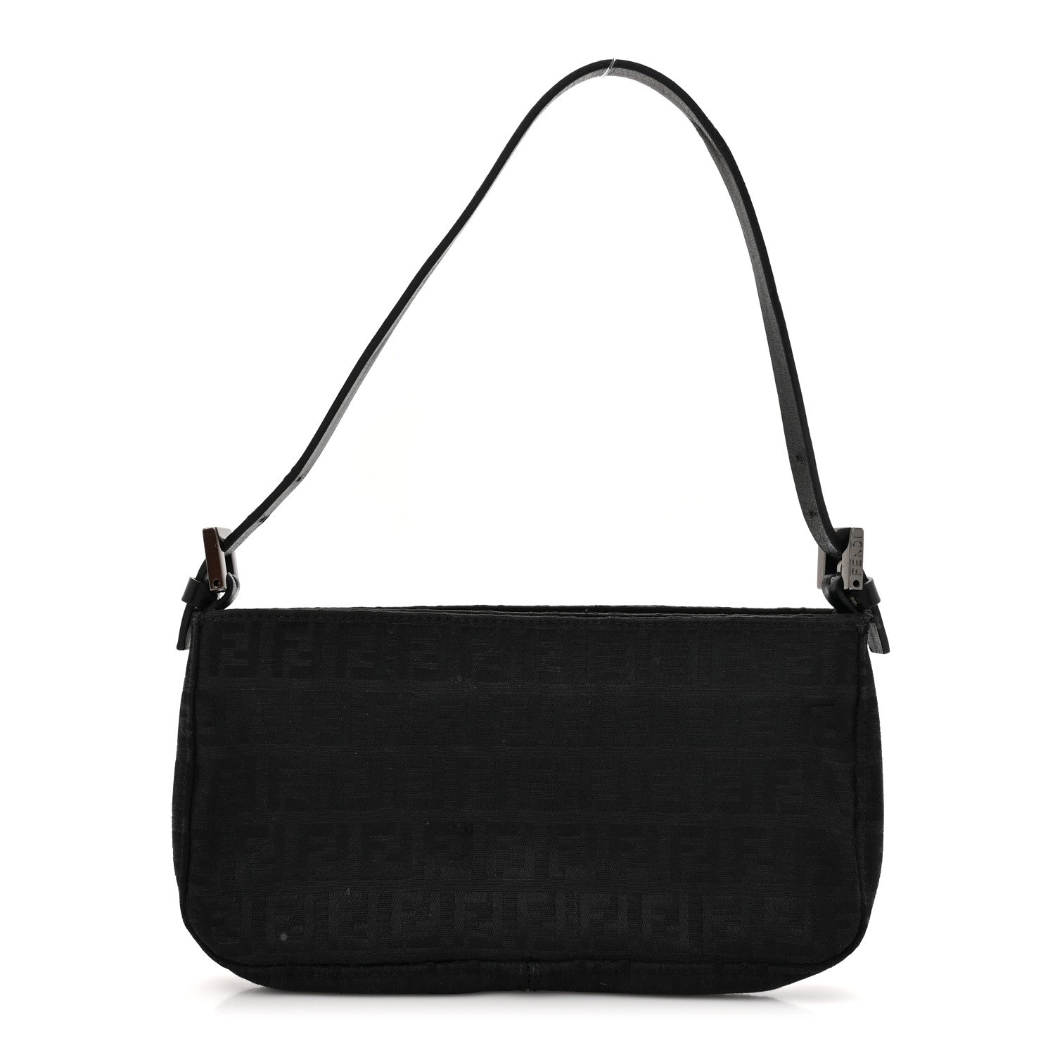 FENDI 黒 サコッシュ Fendi Zucchino Pochette Black 1651383 – FASHIONPHILE