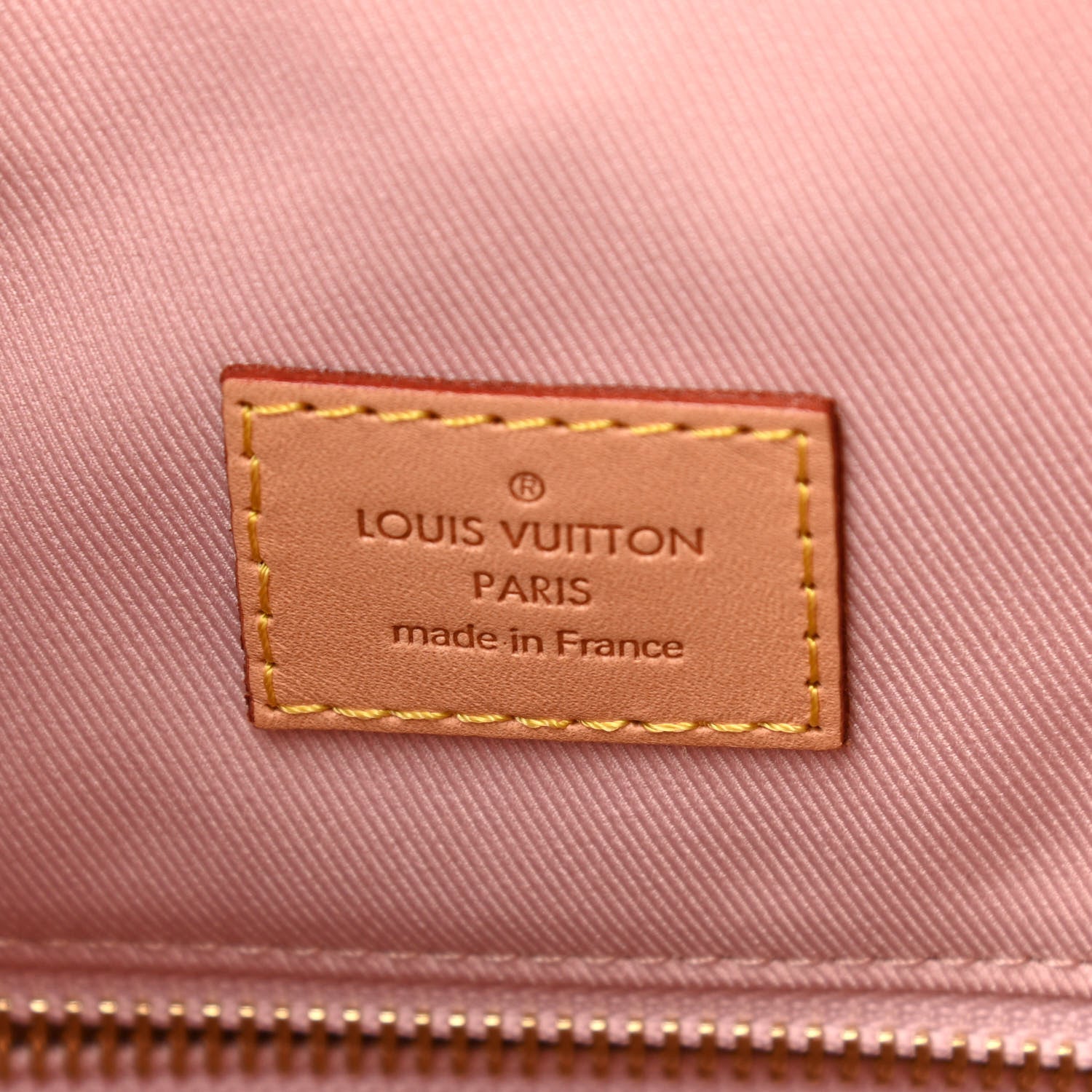 Louis Vuitton Damier Azur Graceful MM Rose Ballerine 5 of 10