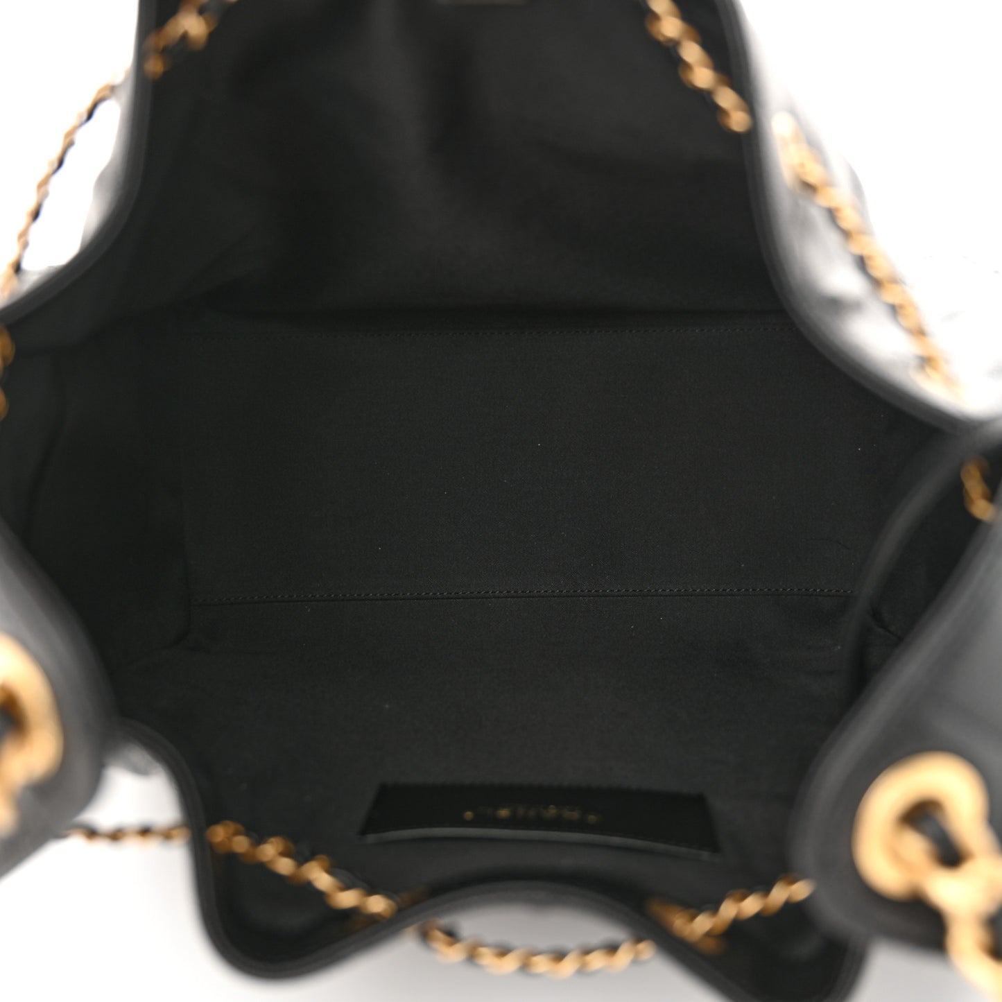 Caviar Quilted Medium Chanel 25 Handbag Black
