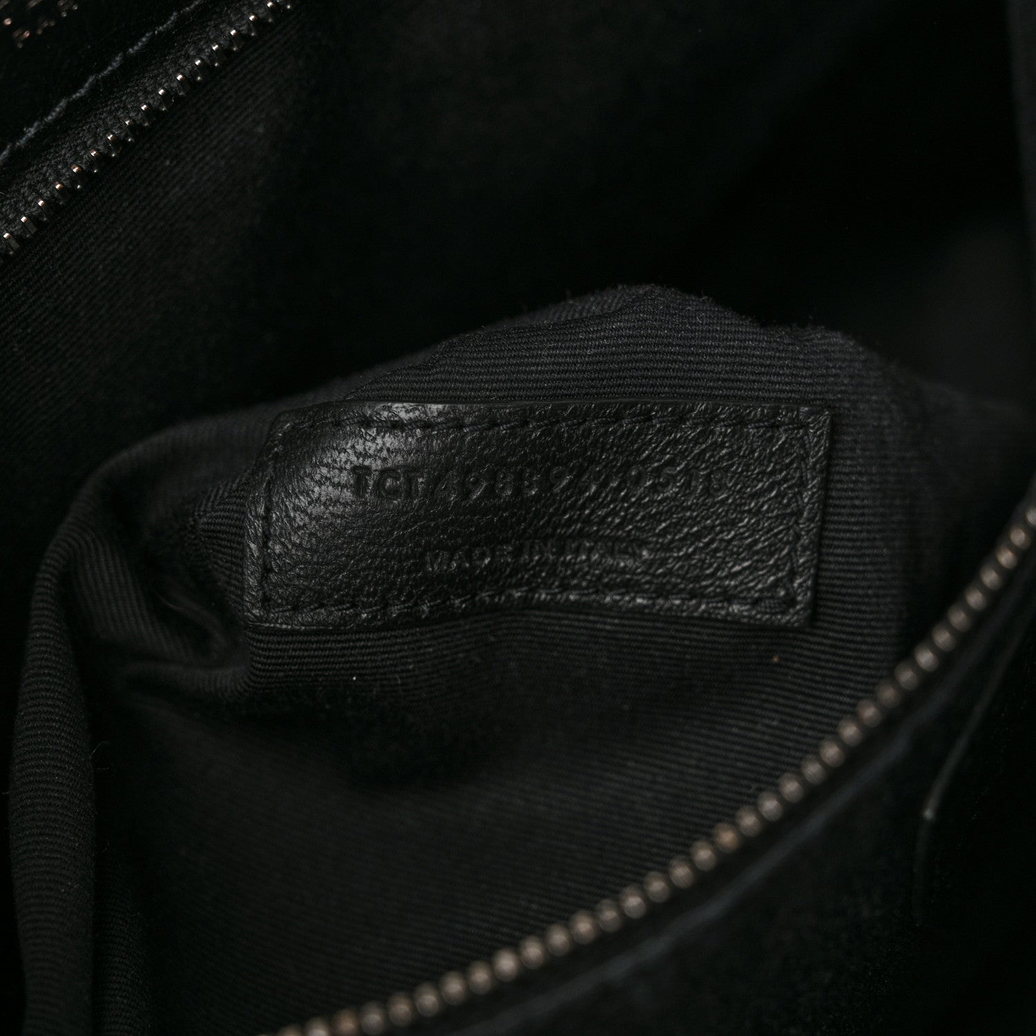 Saint Laurent Crinkled Calfskin Matelasse Monogram Medium Niki Chain Satchel Black 7 of 13