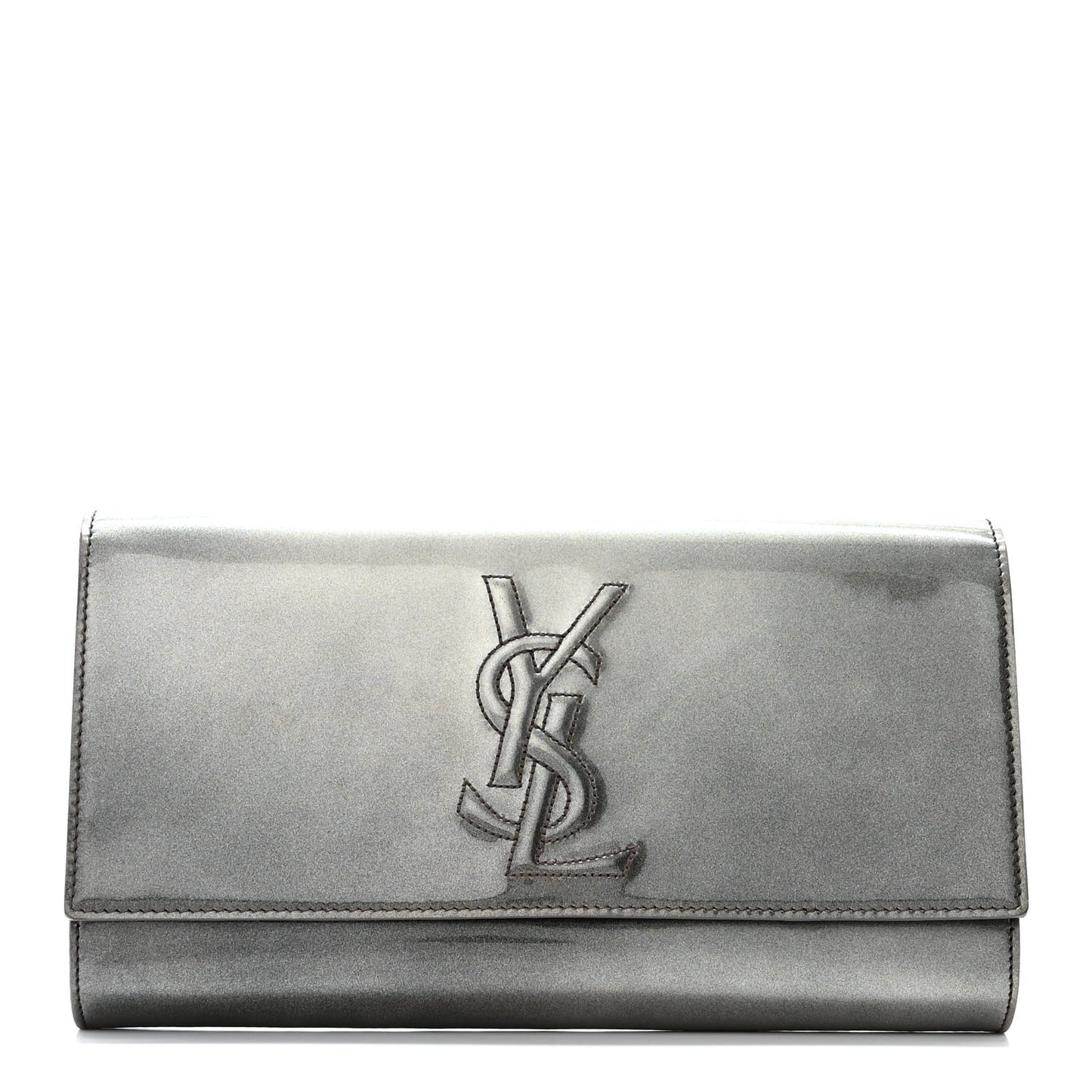 Patent Large Belle De Jour Clutch Grey