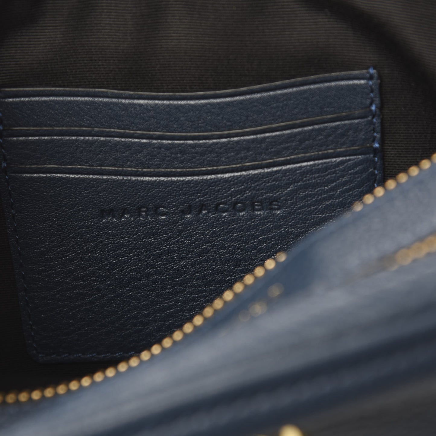 Supple Natural Grain Calfskin Softshot 21 Crossbody Bag Navy