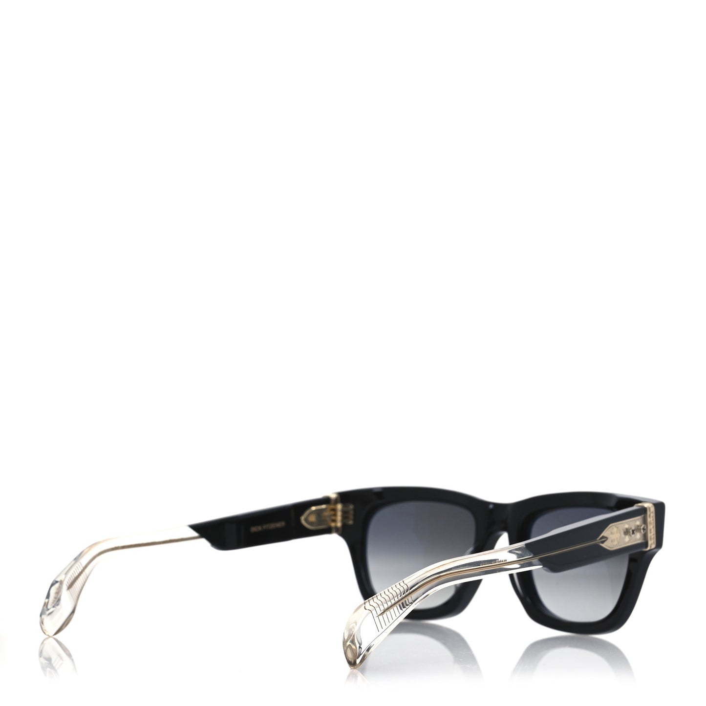 Acetate Dick Fitzener Sunglasses Black