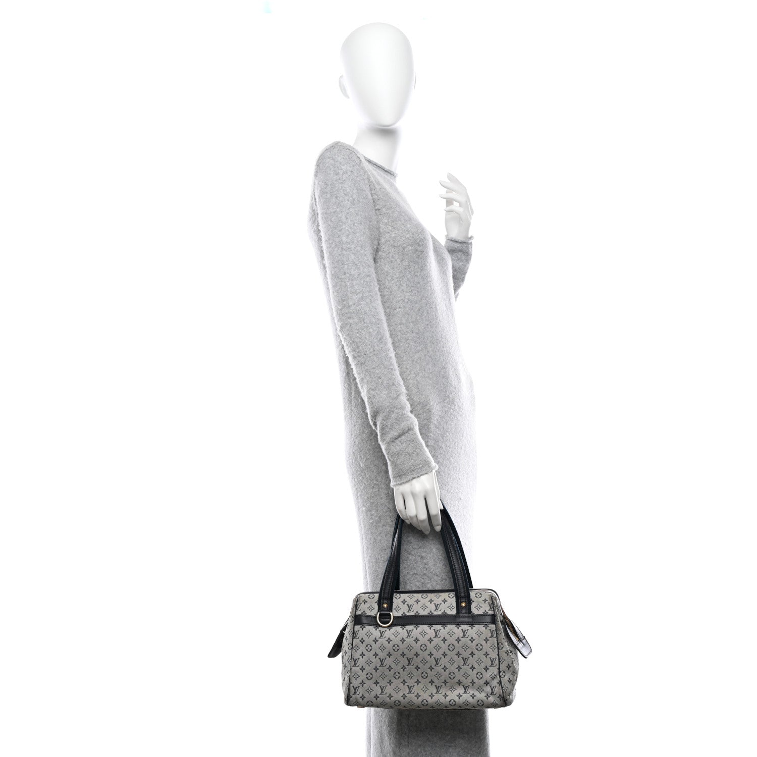 Louis Vuitton Mini Monogram Josephine PM Blue 2 of 18
