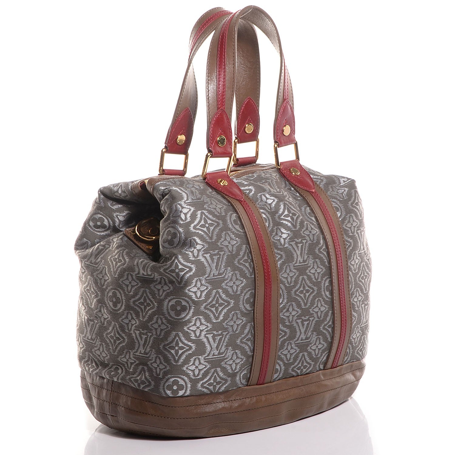 Louis Vuitton Jacquard Monogram Fabric Aviator Kaki 3 of 8