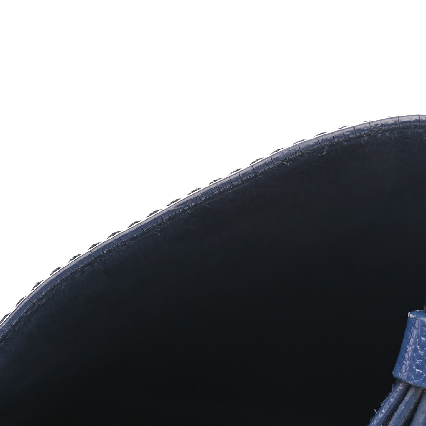 Caviar Small Studded Deauville Tote Navy