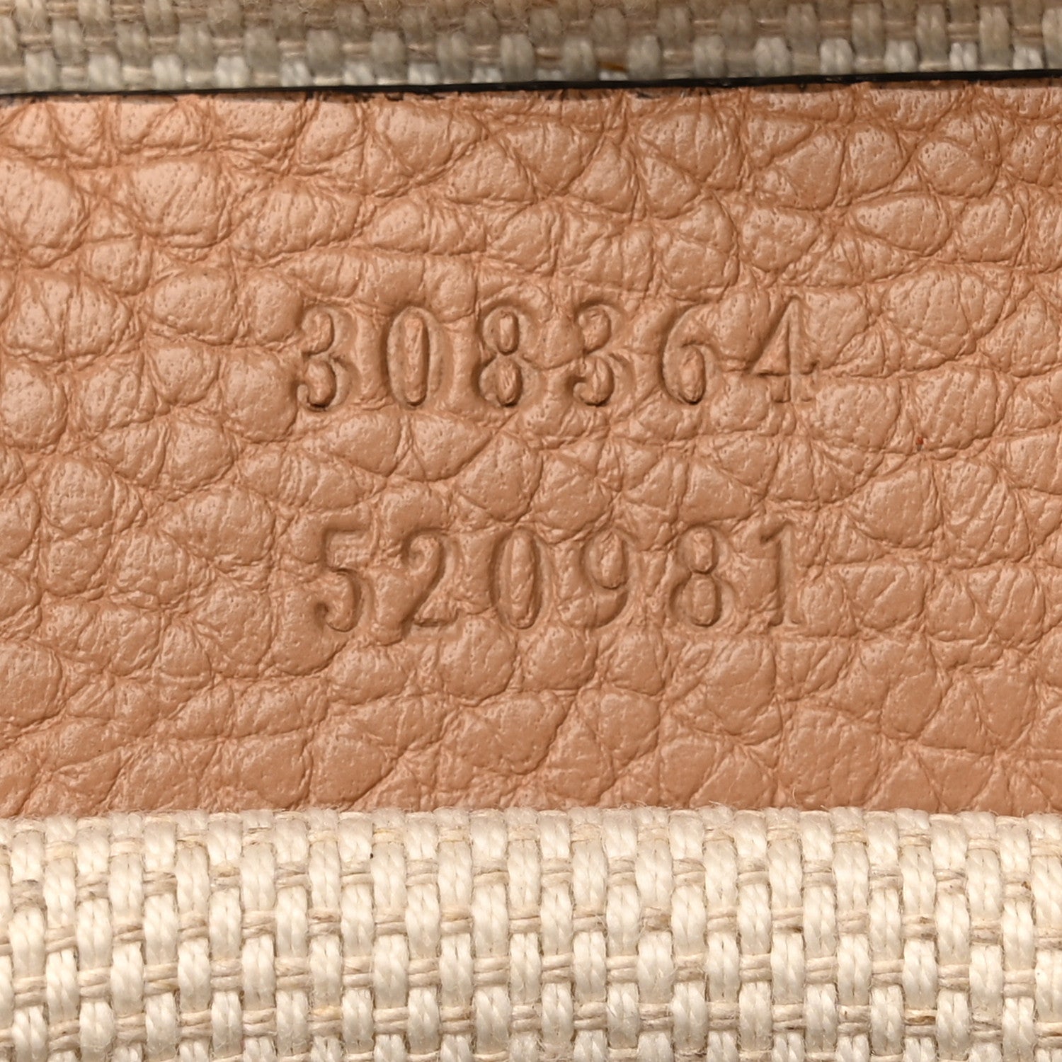 Gucci Pebbled Calfskin Small Soho Disco Bag Camelia 7 of 13
