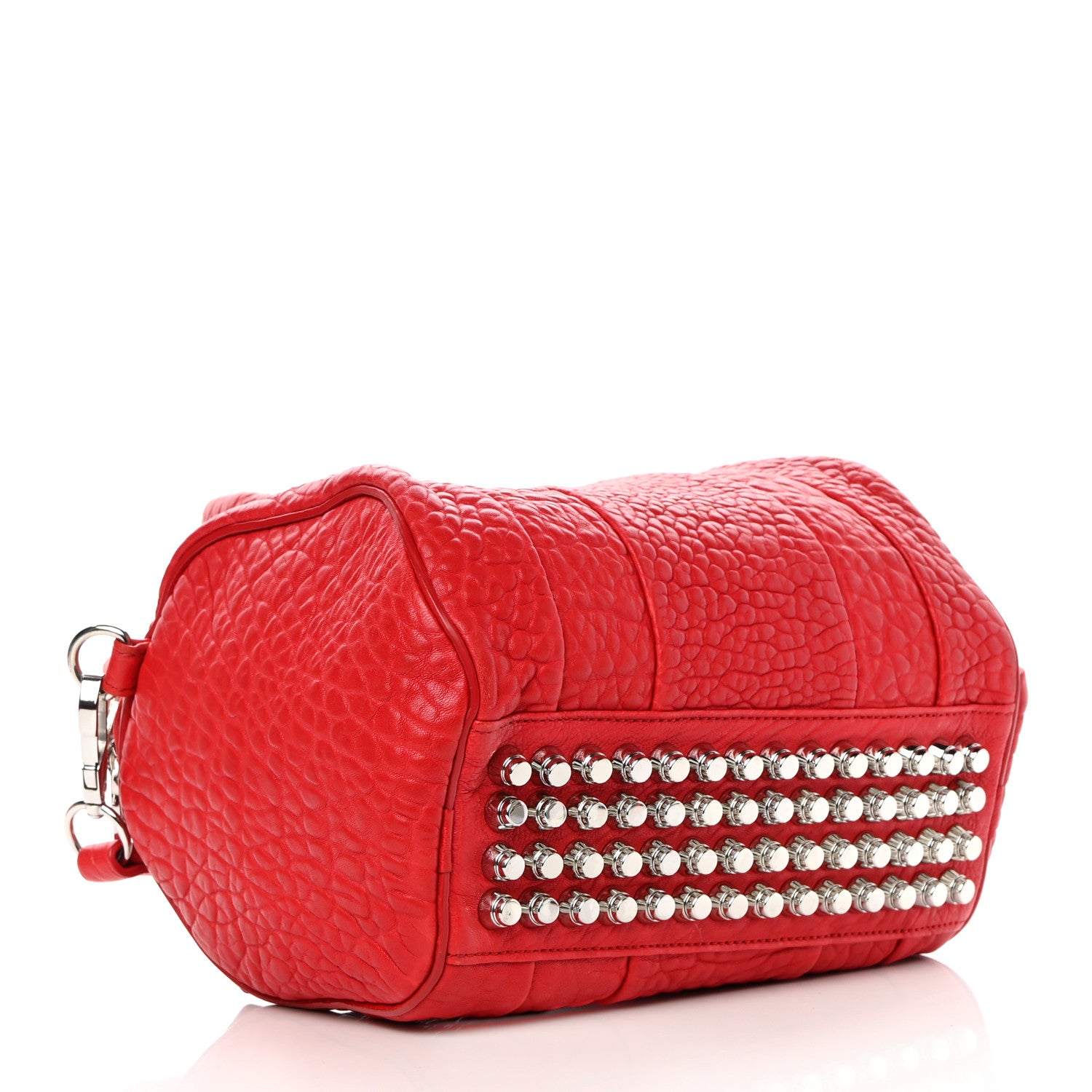 Alexander Wang Pebbled Lambskin Rockie Red 4 of 11
