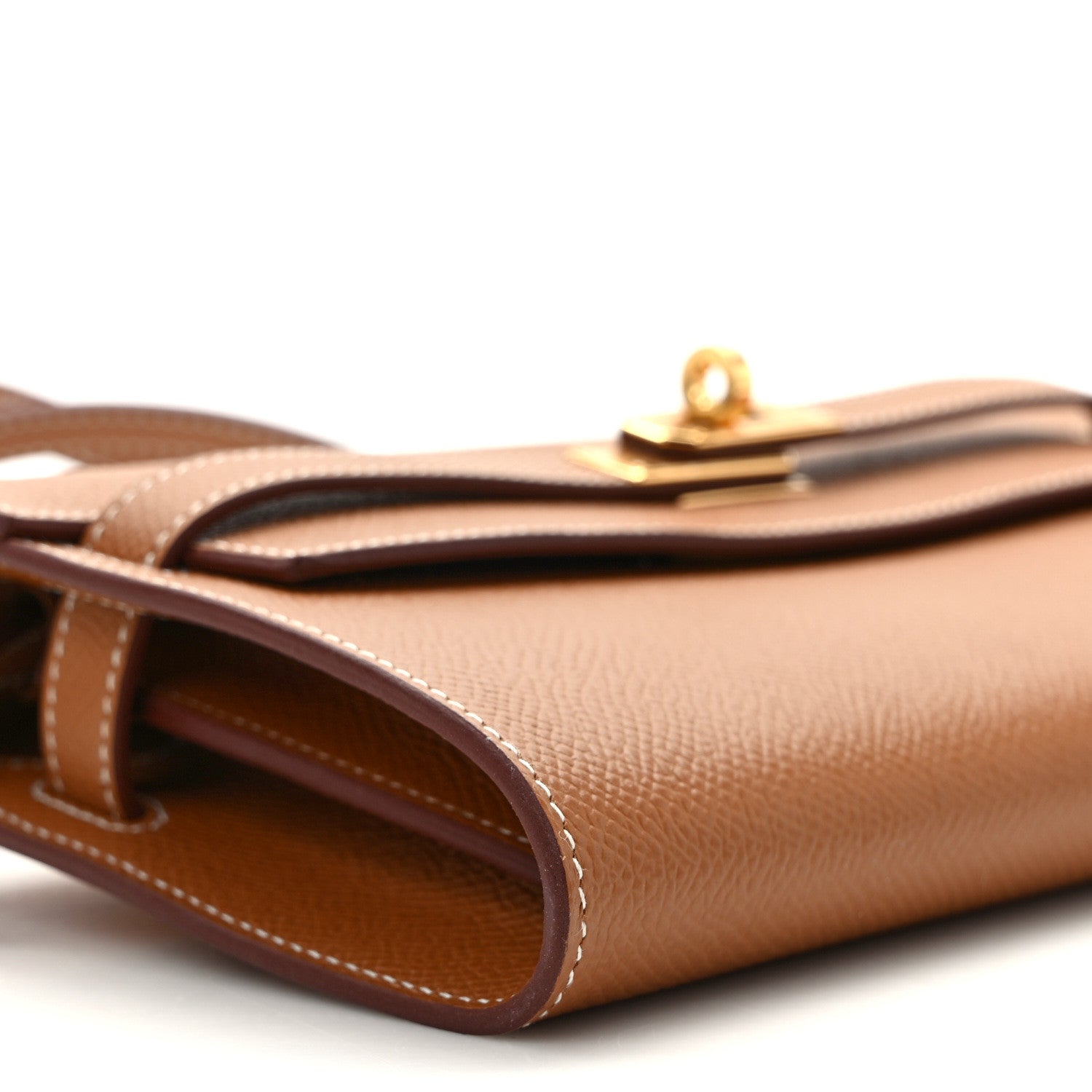 Hermes Epsom Kelly Wallet To Go Gold 8 of 12