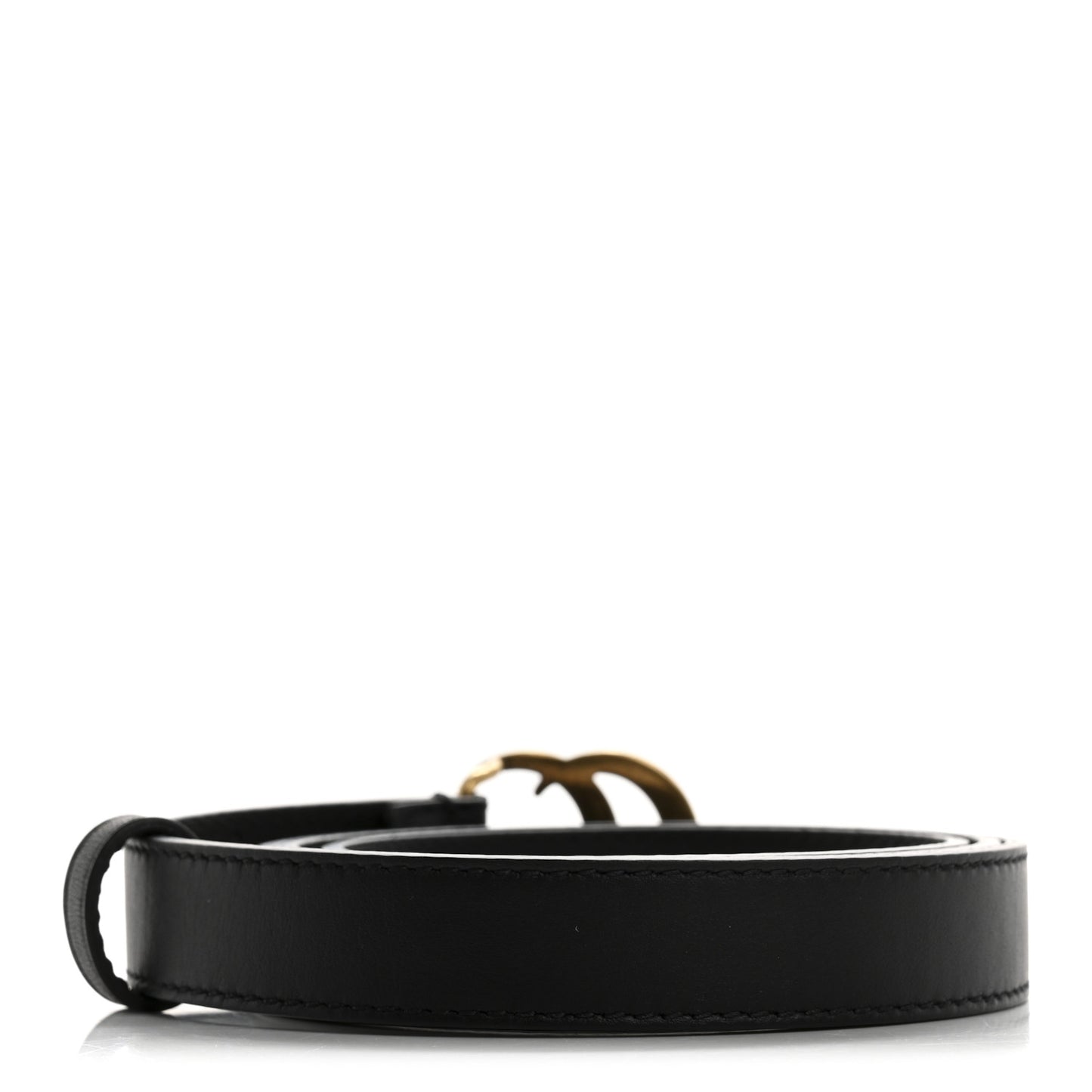 Calfskin Double G 20mm Belt 90 36 Black