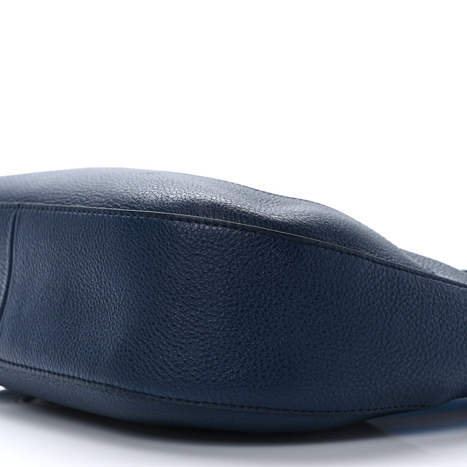 Prada Vitello Phenix Zippered Messenger Hobo Baltico 9 of 9