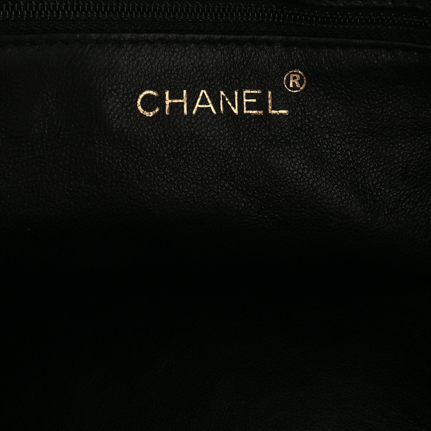 Caviar Quilted Wood XL Grand Shopping Tote GST Black