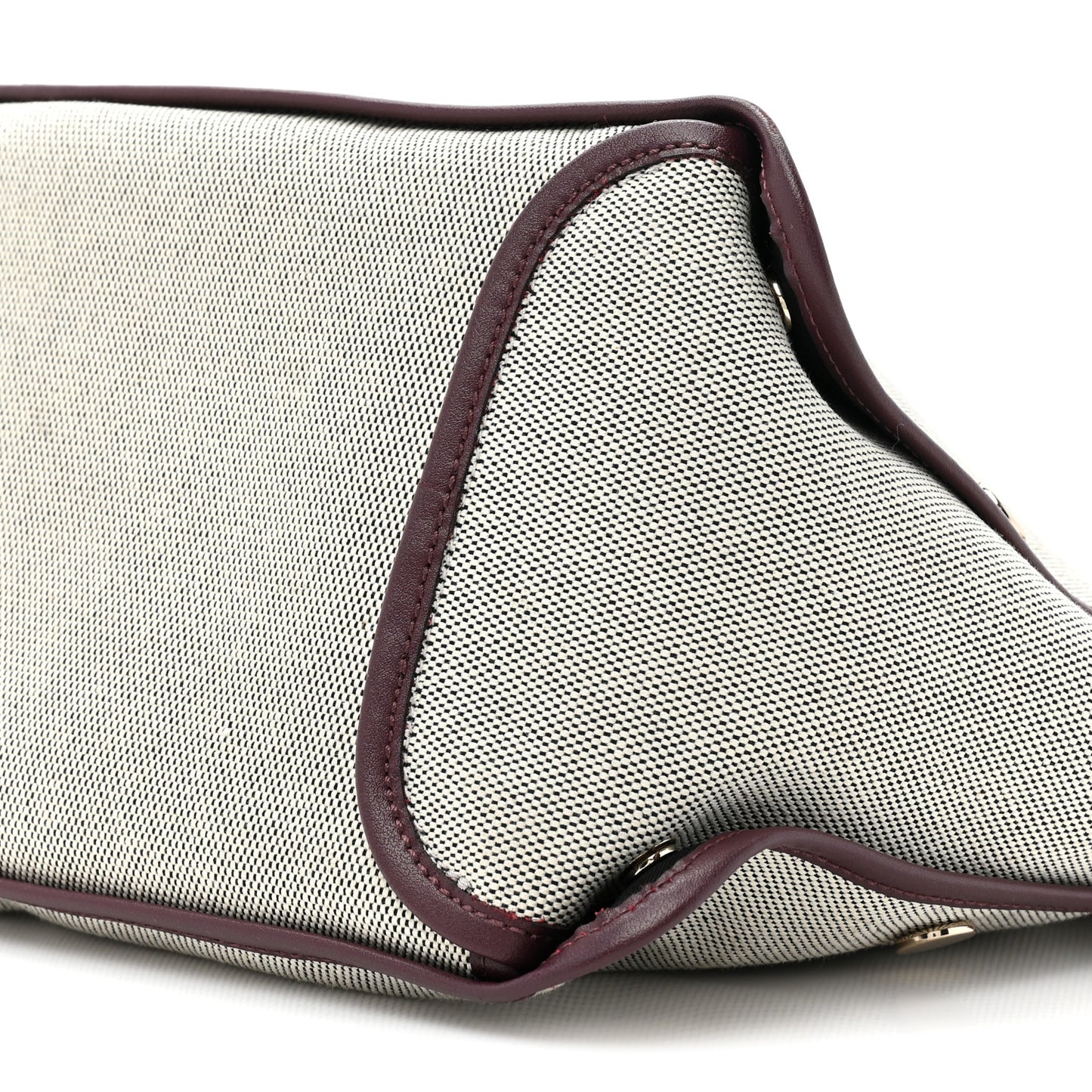 Canvas Medium Bond Shopper Tote Aubergine