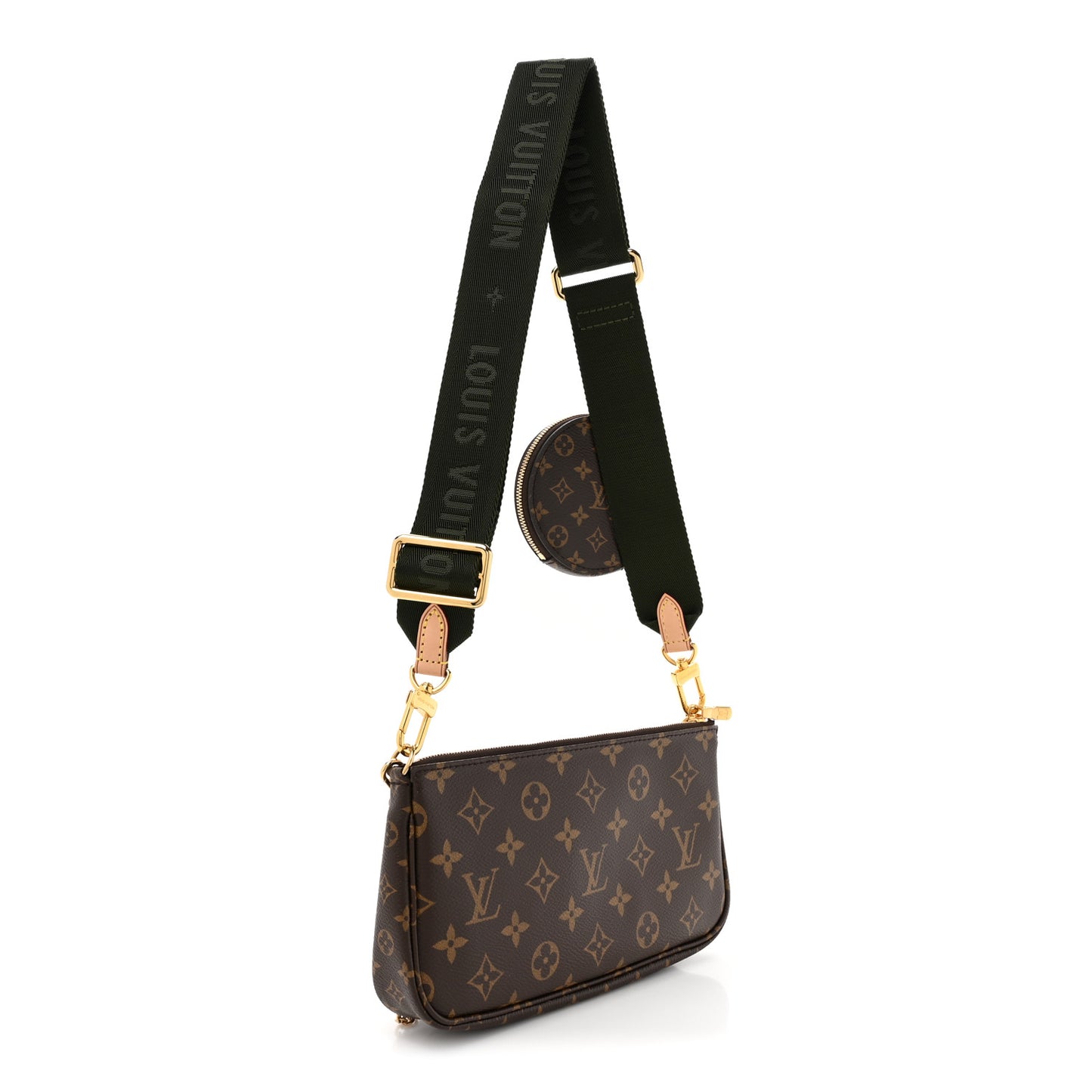 Monogram Multi Pochette Accessories Kaki