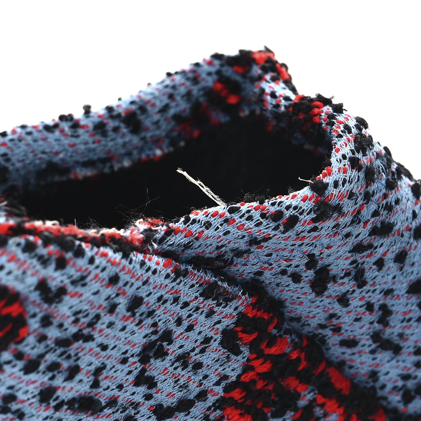 Boucle Slide Platform 115 Wedge Sandals 41 Red Blue
