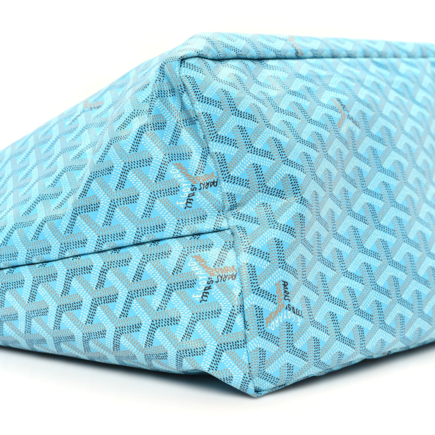 Goyardine Saint Louis GM Balise Beach Towel Set Turquoise