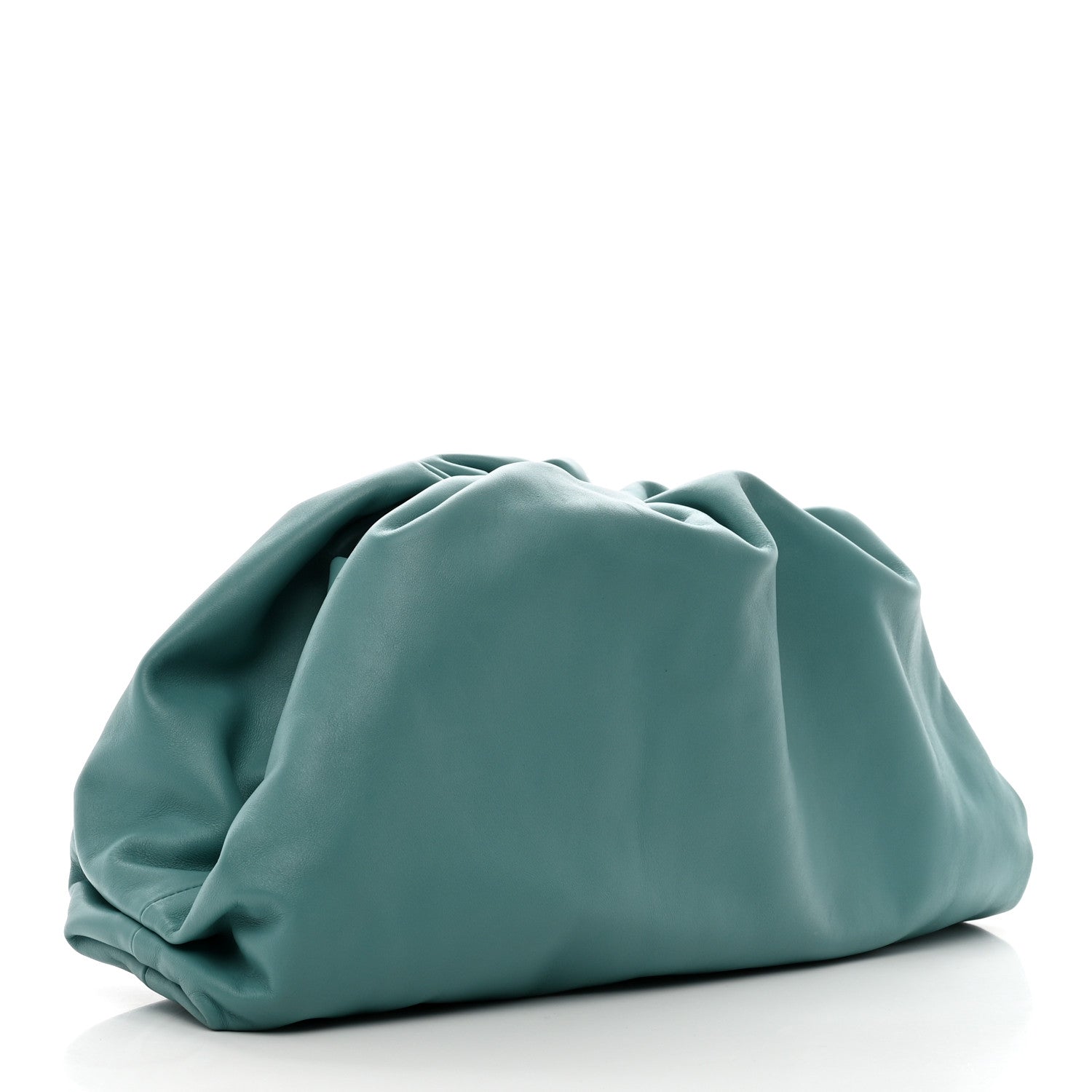 Bottega Veneta Smooth Butter Calf The Pouch Oversized Linoleum 3 of 7