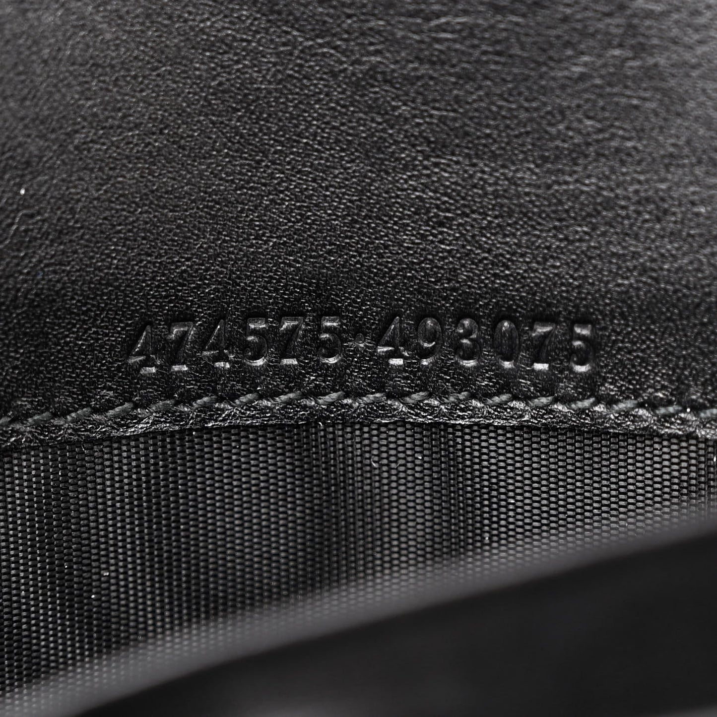 Calfskin Matelasse GG Marmont Chain Wallet Black