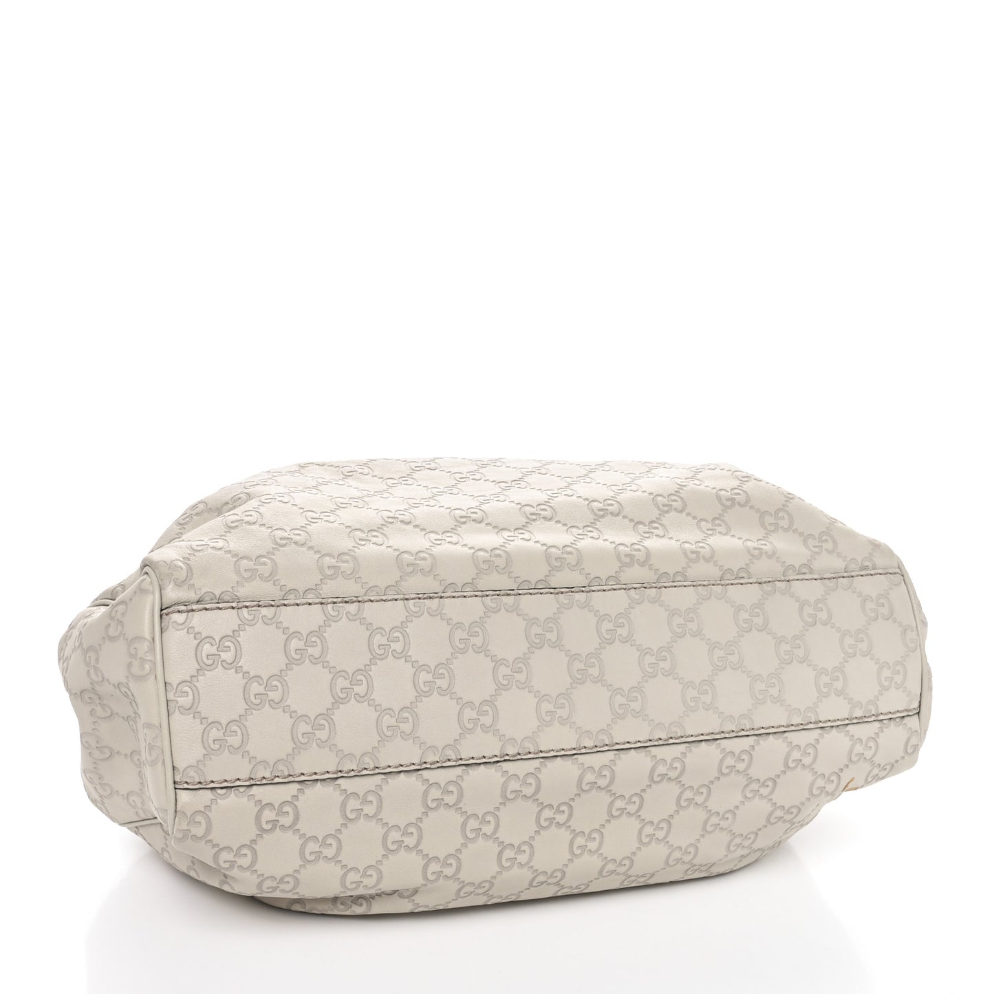 Guccissima Medium Sukey Tote Mystic White