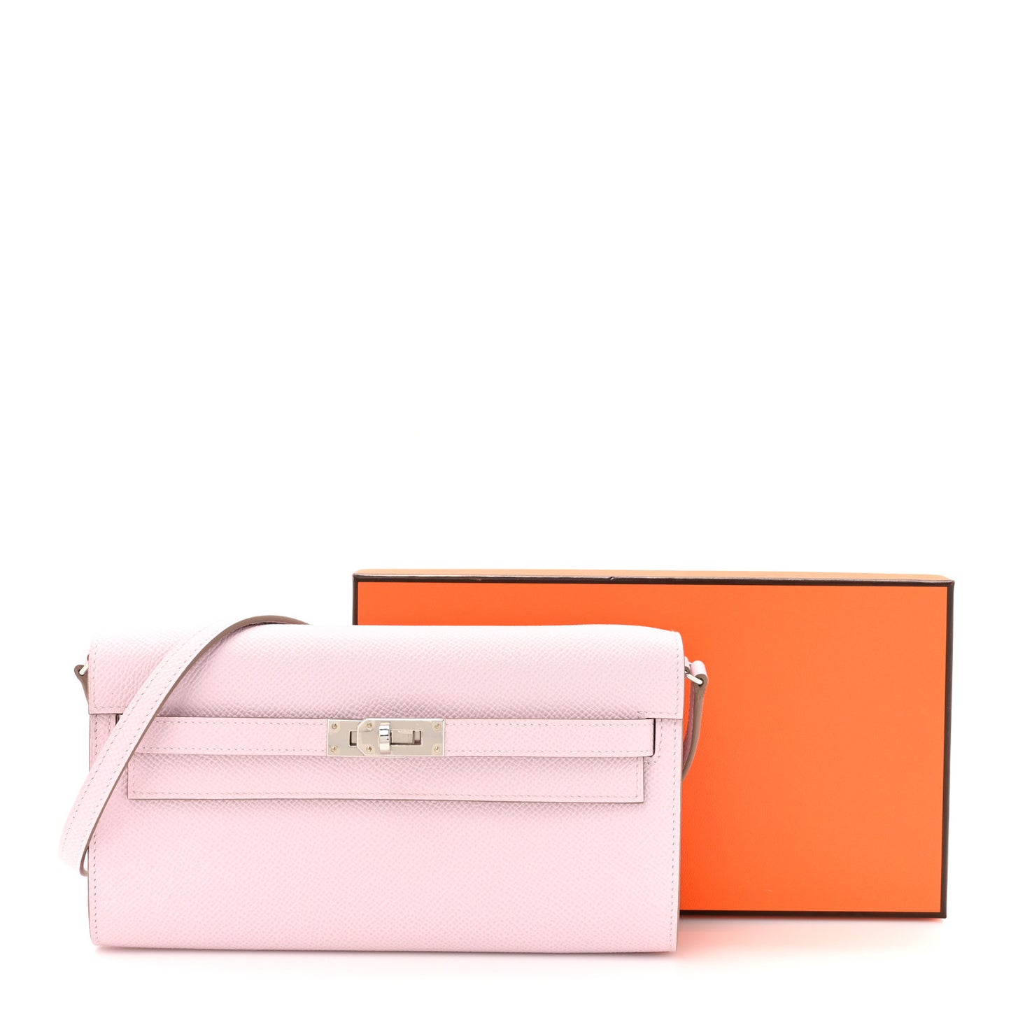 Epsom Kelly To Go Wallet Mauve Pale