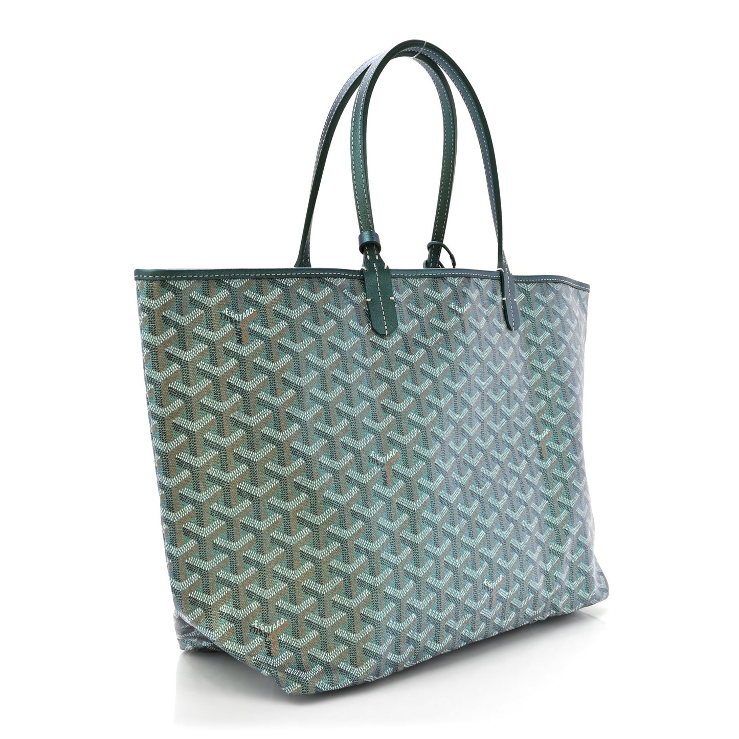 Iridescent Goyardine Saint Louis PM Pearly Green
