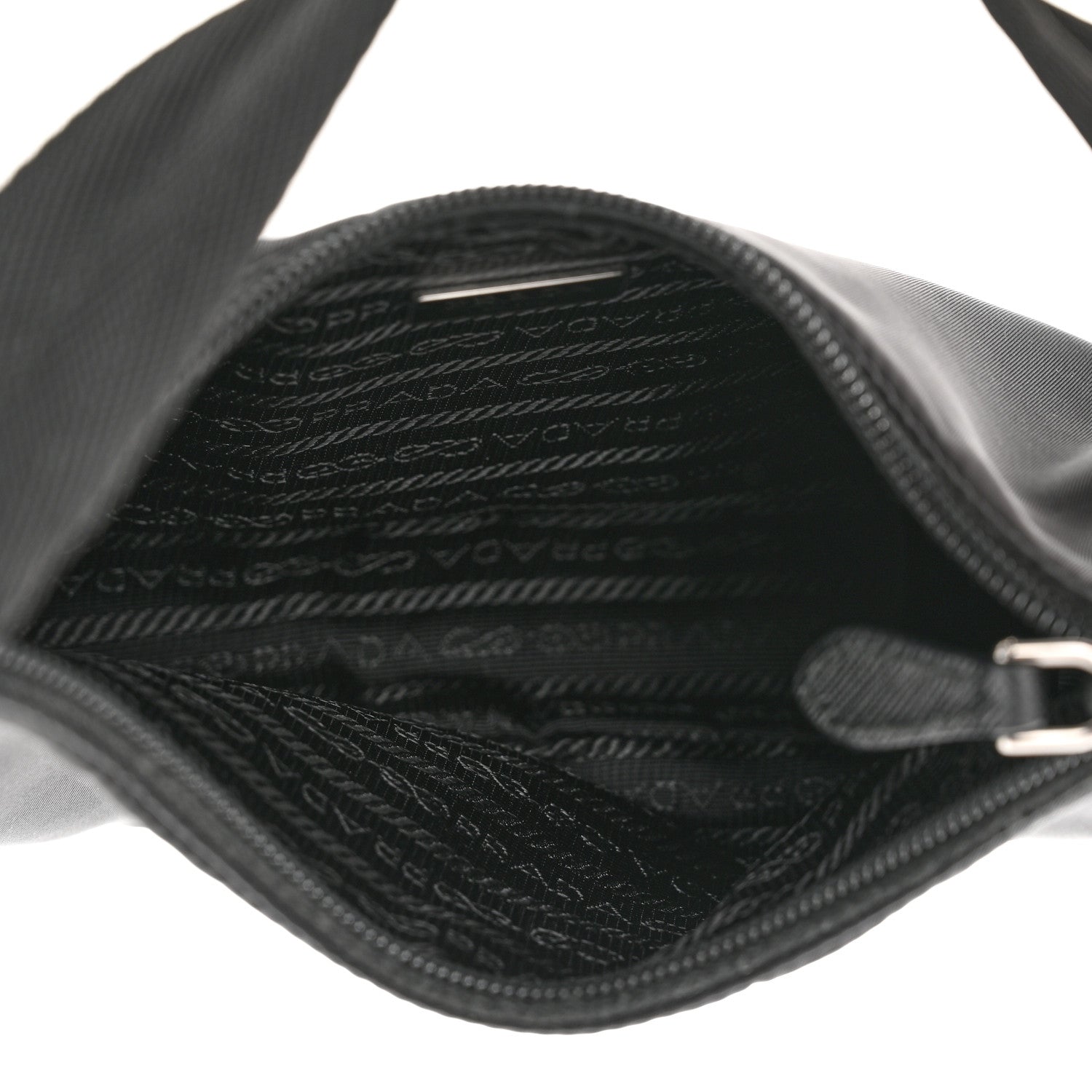 Prada Tessuto Nylon Mini Re-Edition 2000 Bag Black 5 of 9