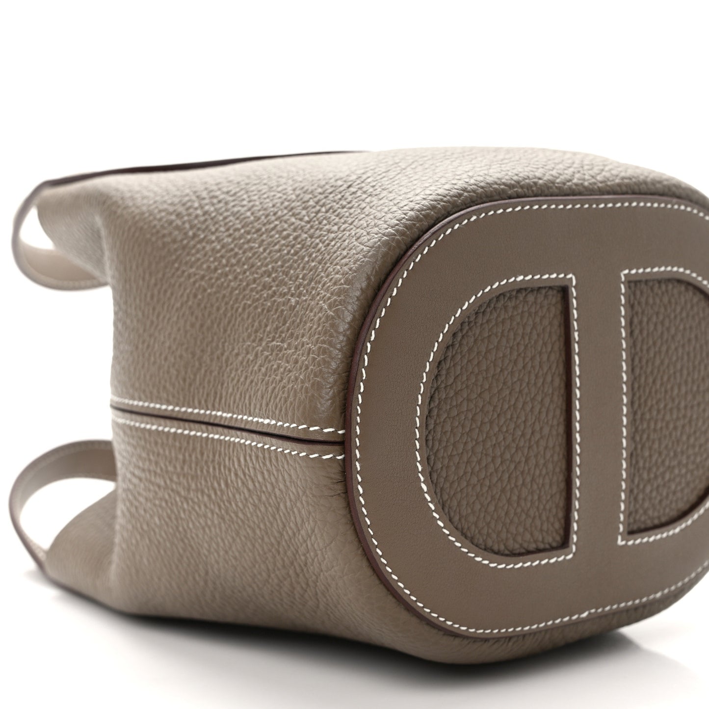 Taurillon Clemence Swift In-The-Loop 18 Bag Etoupe