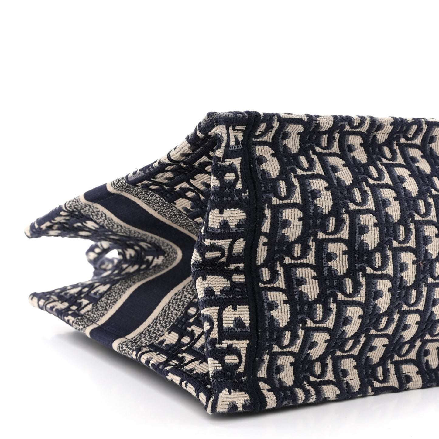 Oblique Medium Book Tote Blue Multicolor