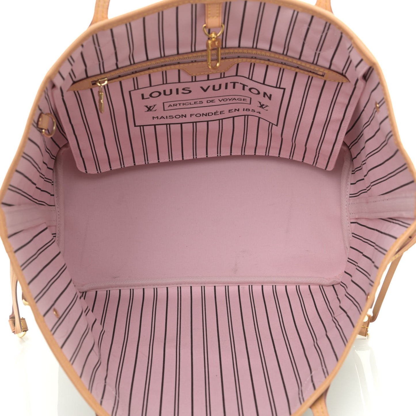 Monogram Neo Neverfull MM Rose Ballerine