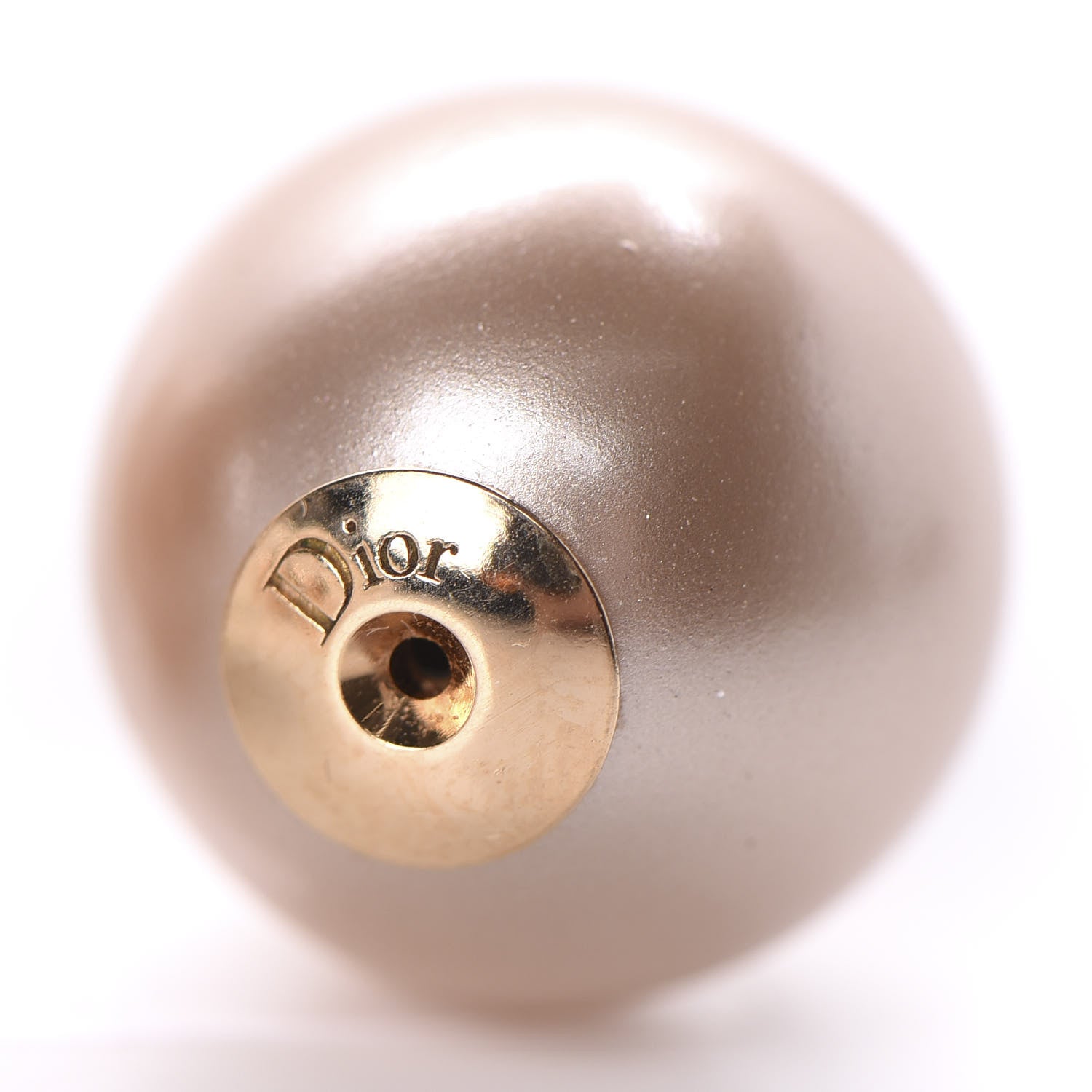 Christian Dior Pearl Mise En Dior Tribal Earrings Pink 4 of 6