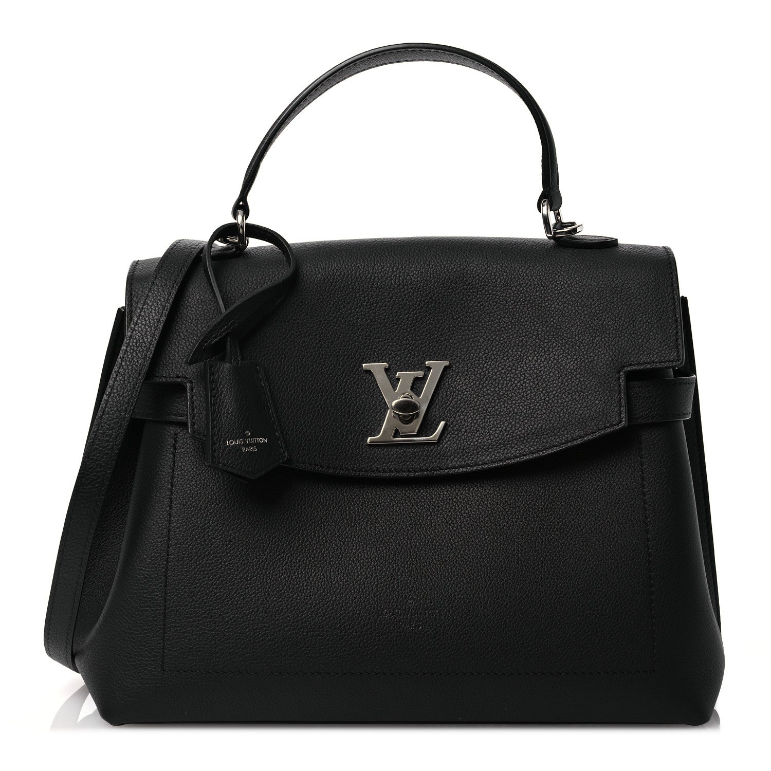 Louis Vuitton Calfskin Lockme Ever Black 1 of 11