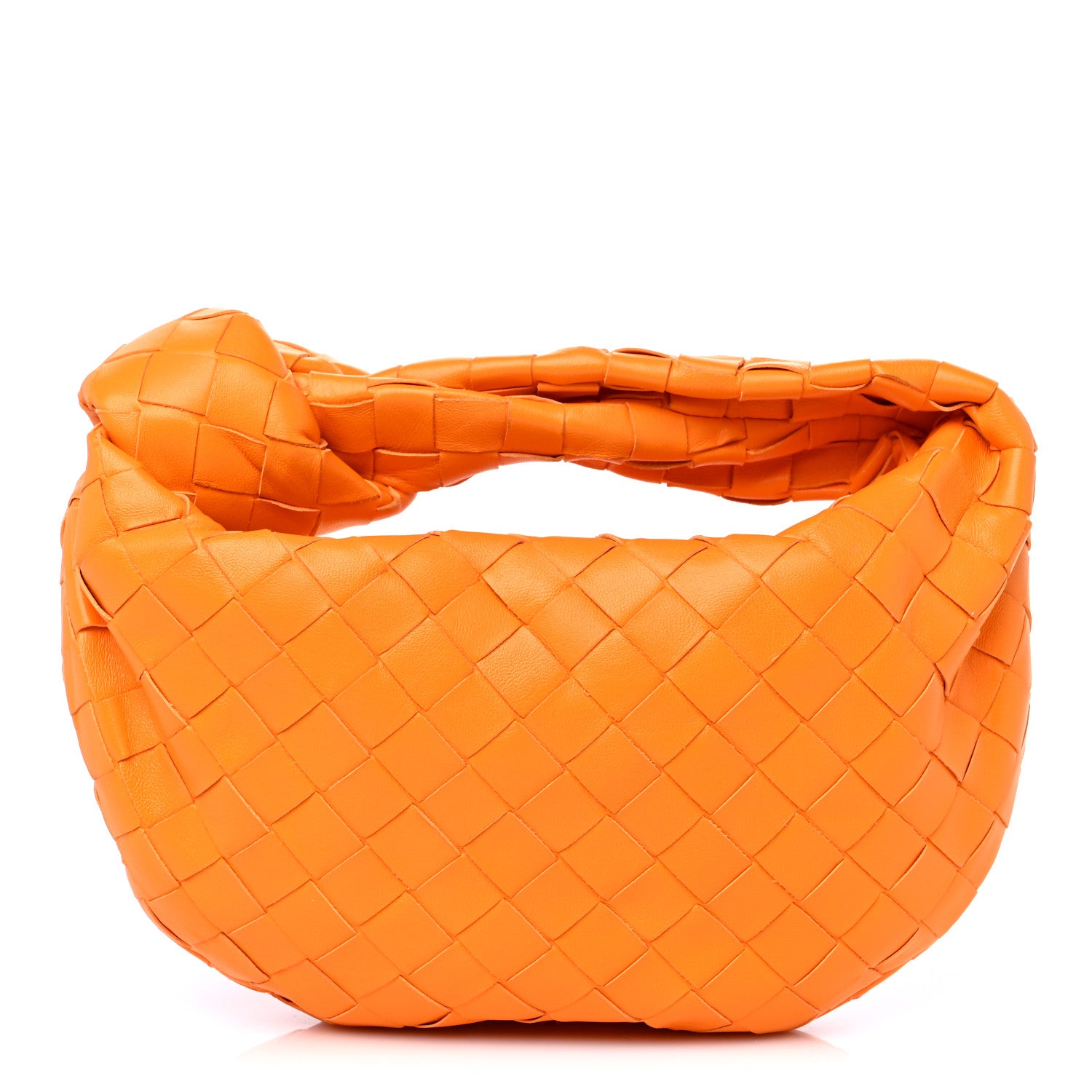 Bottega Veneta Nappa Intrecciato Mini Jodie Tangerine 1 of 9