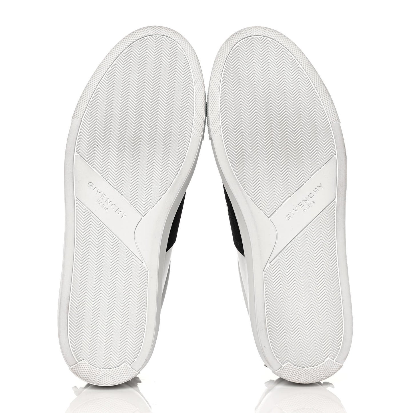 Calfskin Band Logo Womens Urban Street Sneakers 38.5 White Black