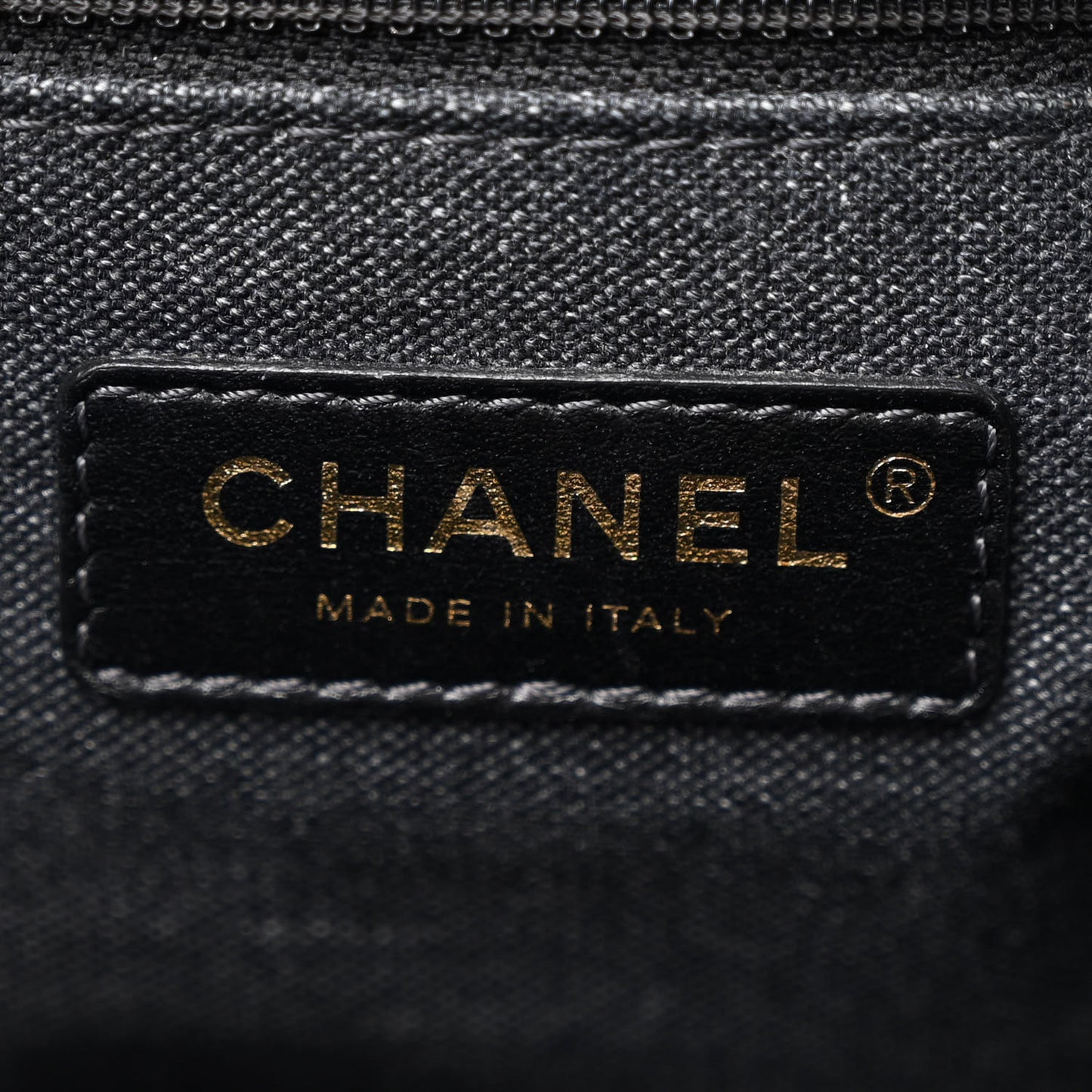 Calfskin Medium Deauville Tote Black