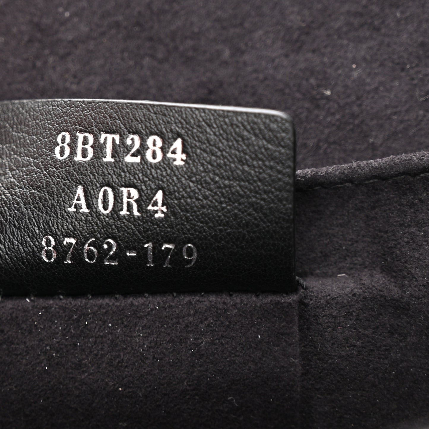 Vitello Century Velvet F is Fendi FF Kan I Shoulder Bag Black Tobacco