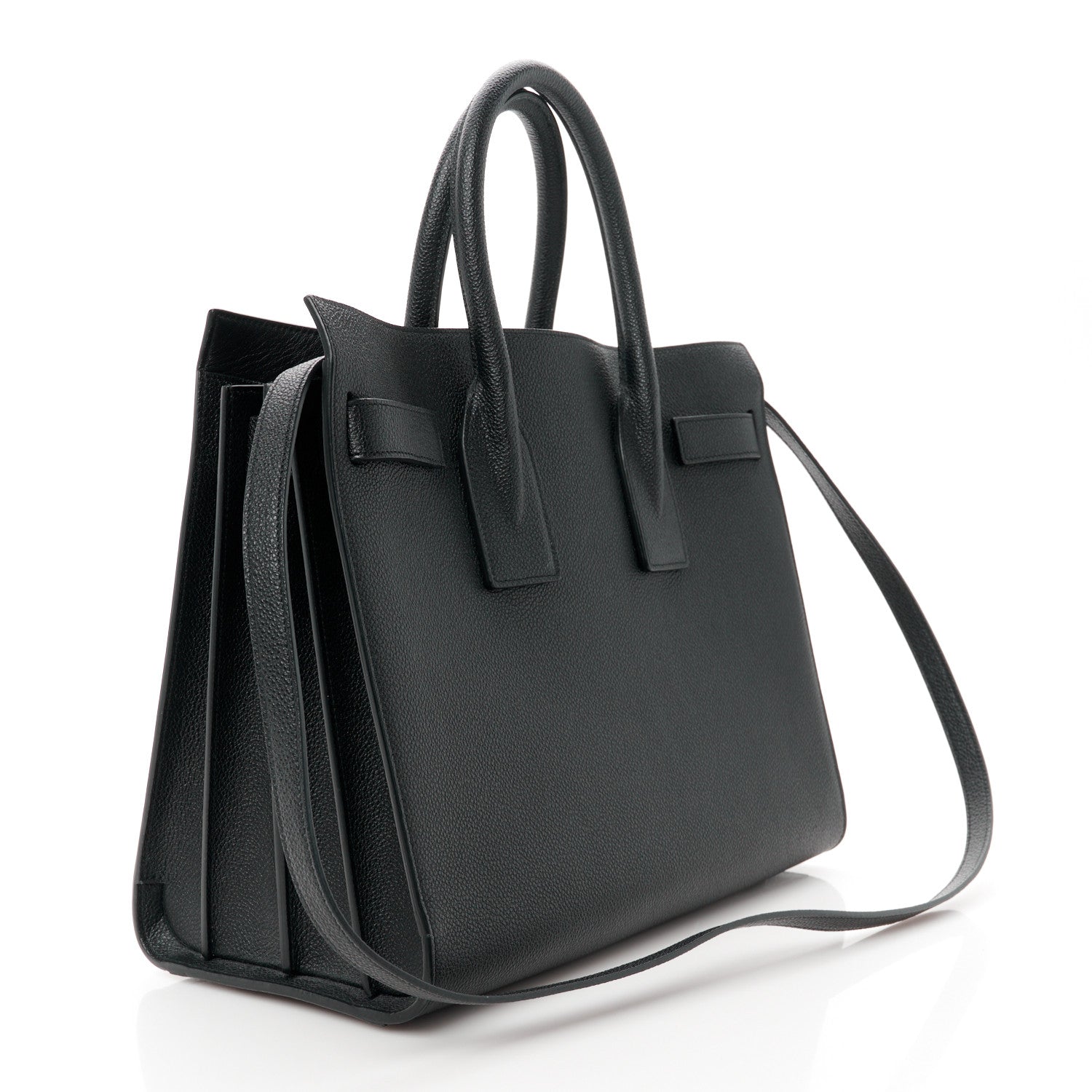 Saint Laurent Grain De Poudre Small Sac De Jour Black 3 of 11