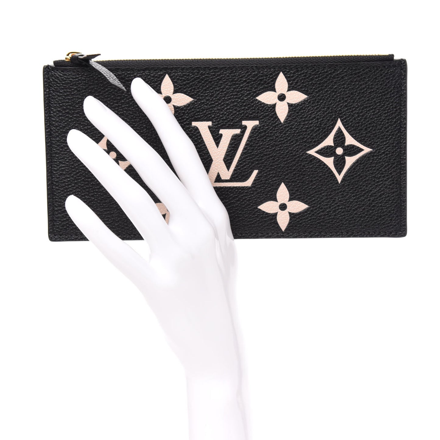 Empreinte Monogram Giant Pochette Felicie Zippered Insert Black
