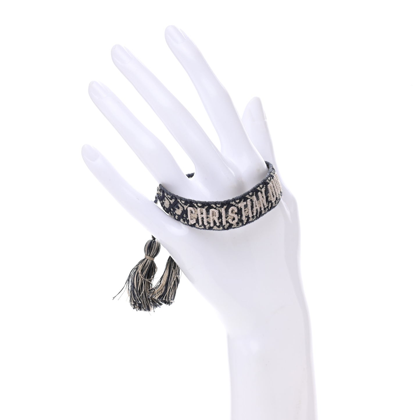 Woven Cotton J'Adior Friendship Bracelet Blue