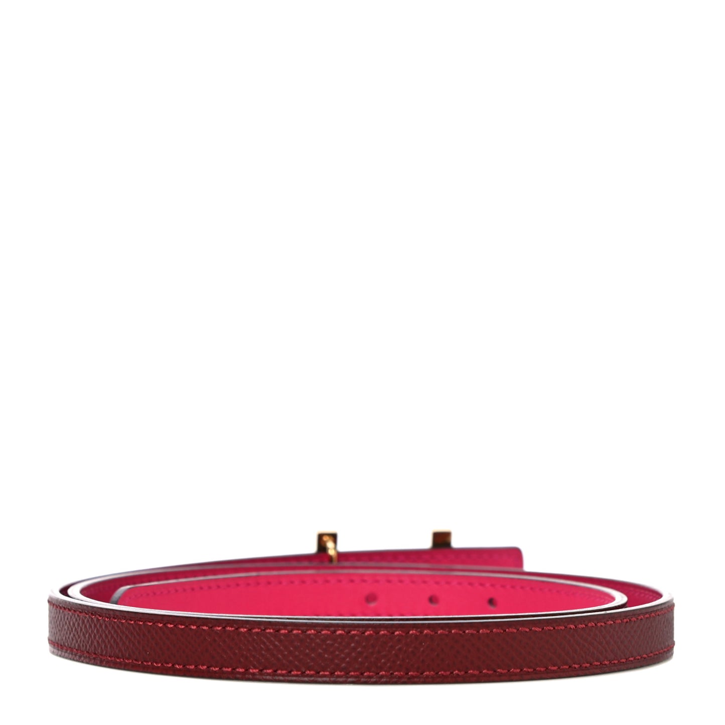 Swift Epsom 13mm Focus Belt 80 Rouge H Rose Mexico