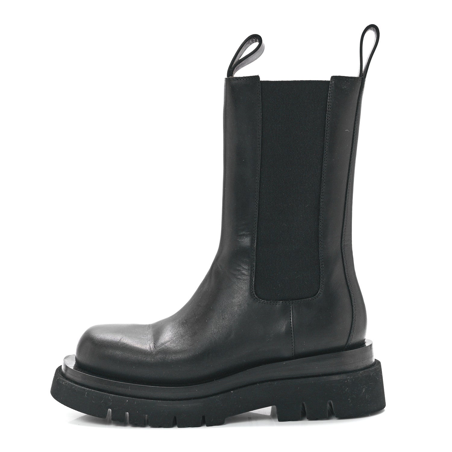 Bottega Veneta Calfskin The Lug Chelsea 55mm Boots 36 Black