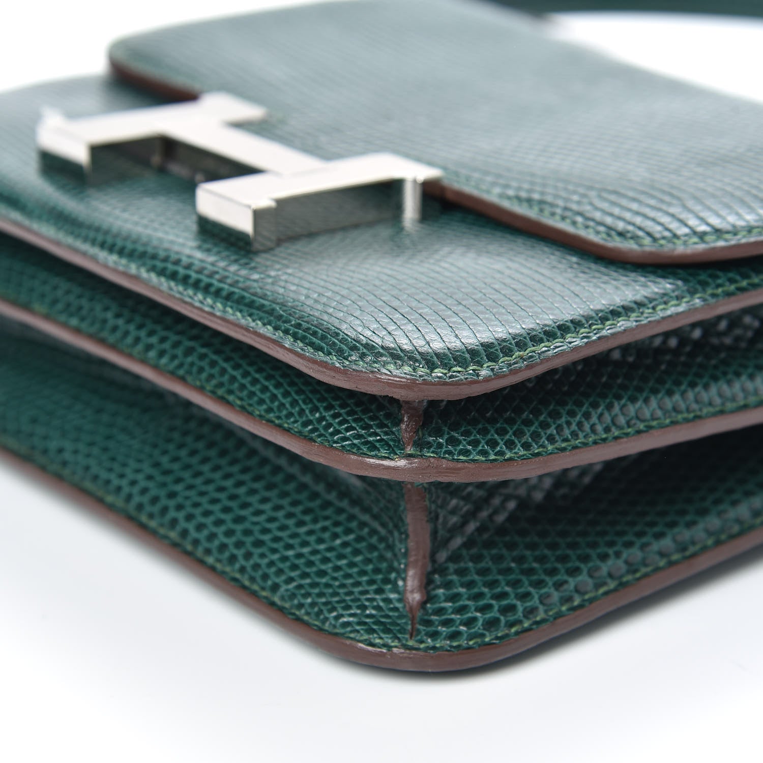 Hermes Lizard Constance 18 Malachite 9 of 17