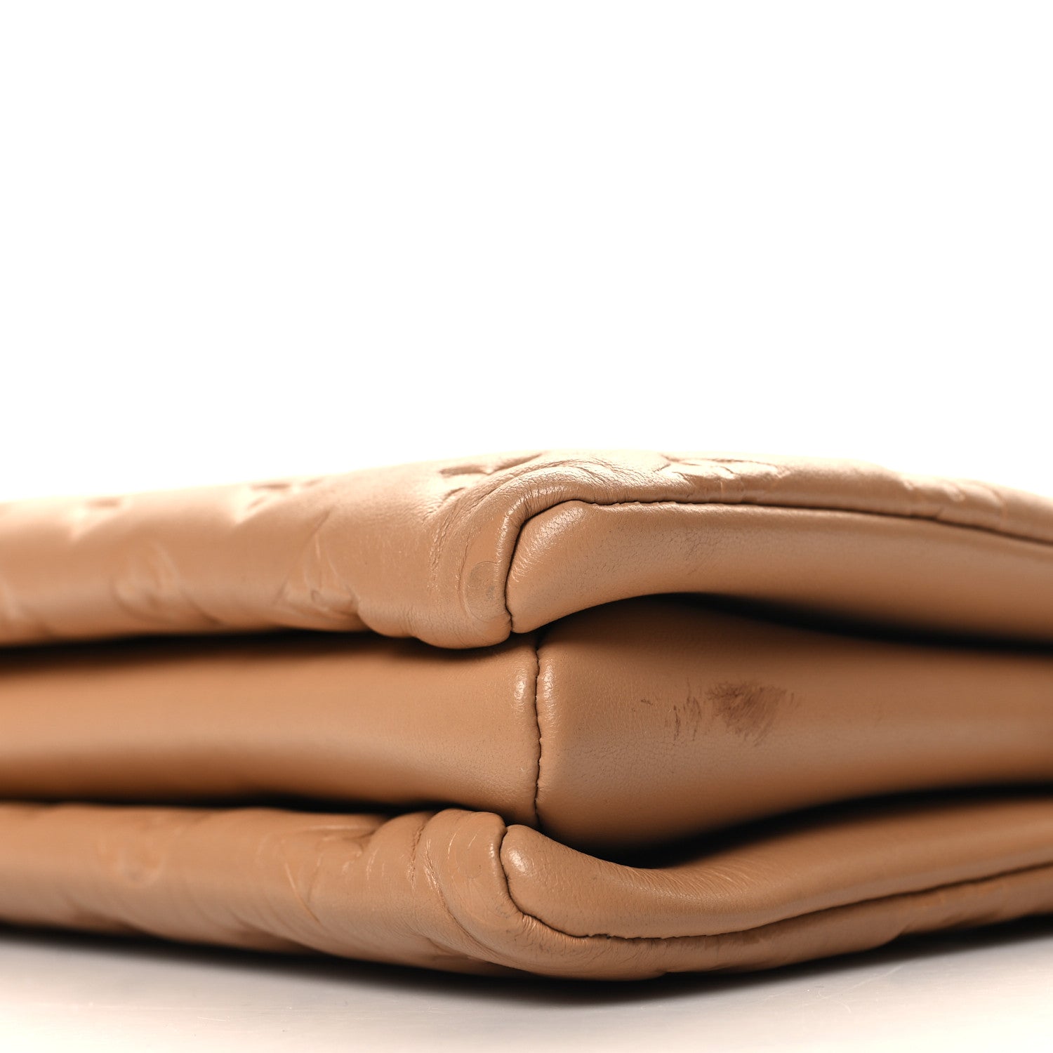 Louis Vuitton Lambskin Embossed Monogram Coussin PM Camel 11 of 11