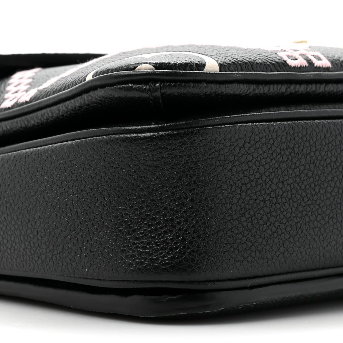 Empreinte Monogram Giant Broderies Pochette Metis Black